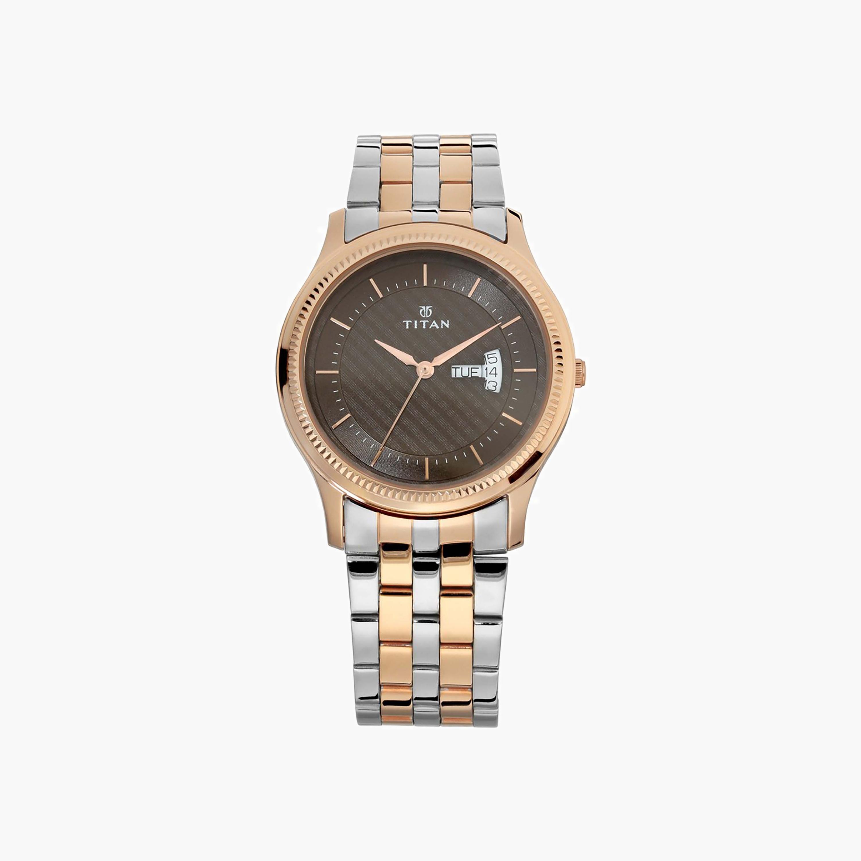 Titan Two-Tone Analogue Men's Watch-men-watchesandjewellery-watches-image-1