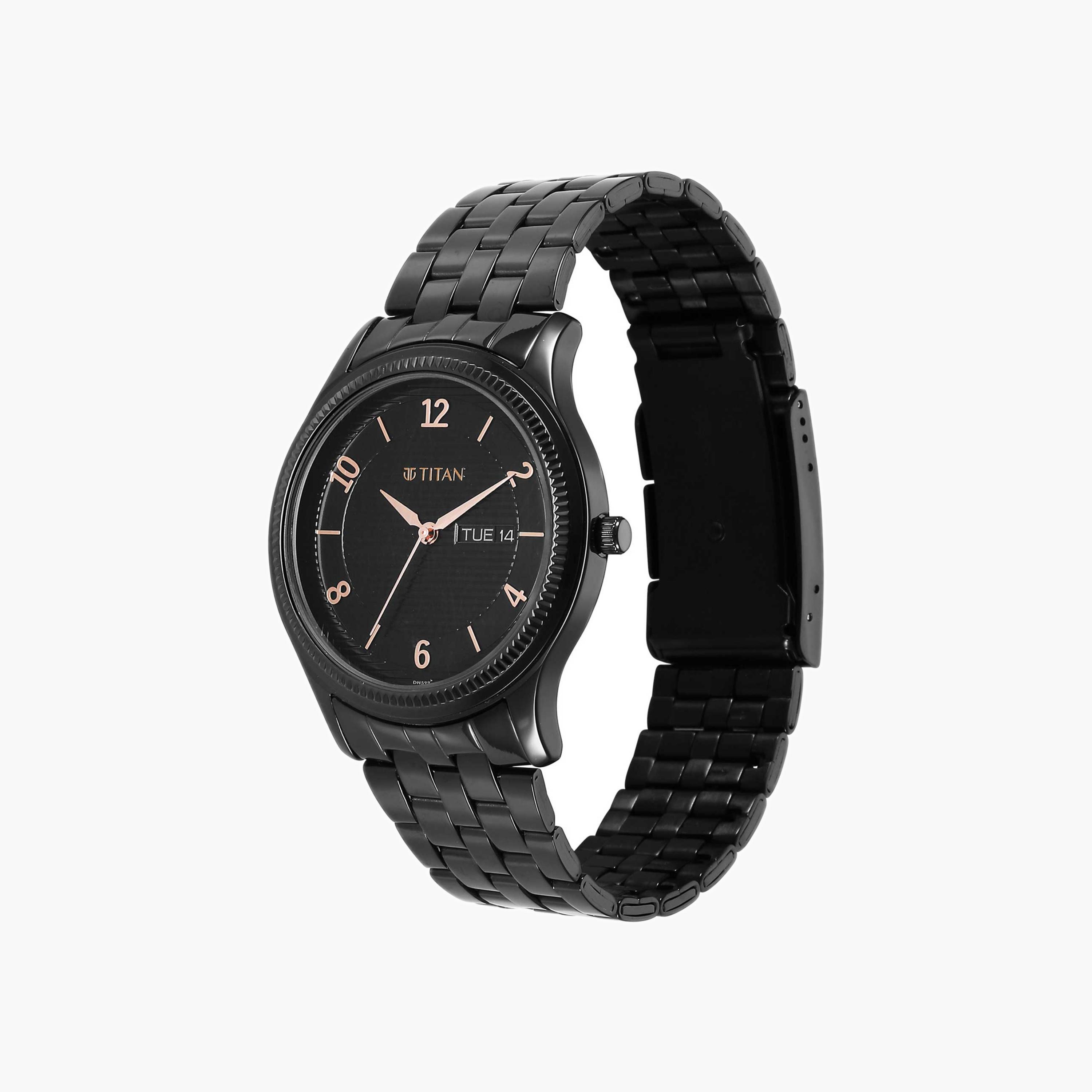 Titan Men's Analogue Metal Watch-men-watchesandjewellery-watches-image-4