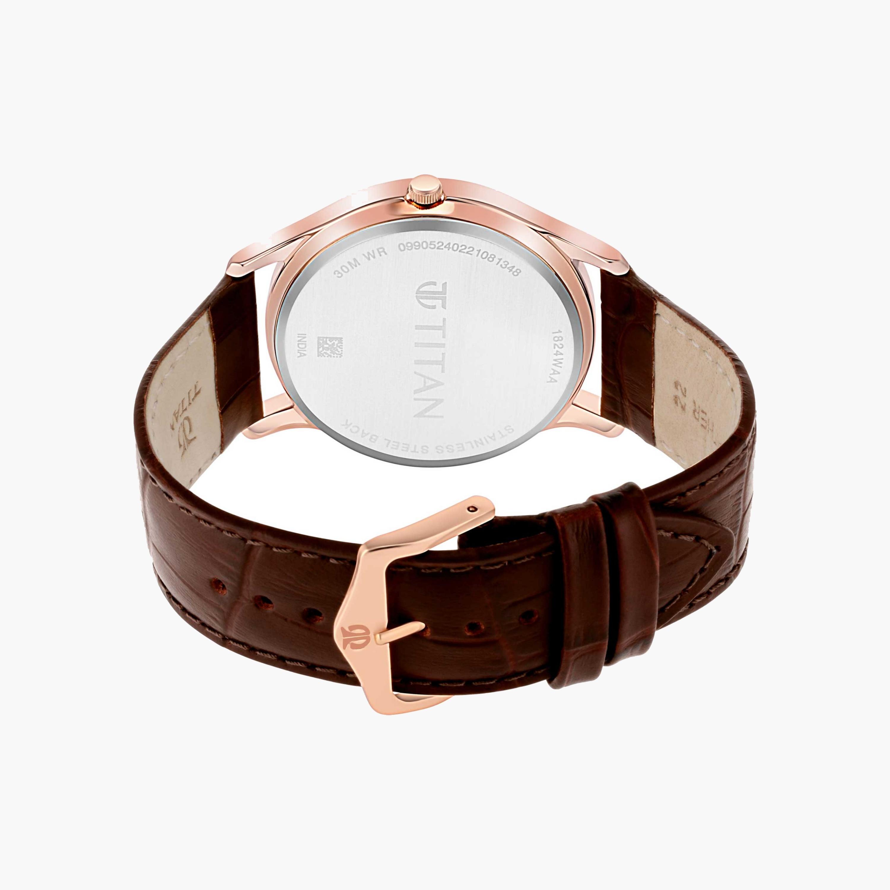Titan Rose Gold White Dial Watch-men-watchesandjewellery-watches-image-4