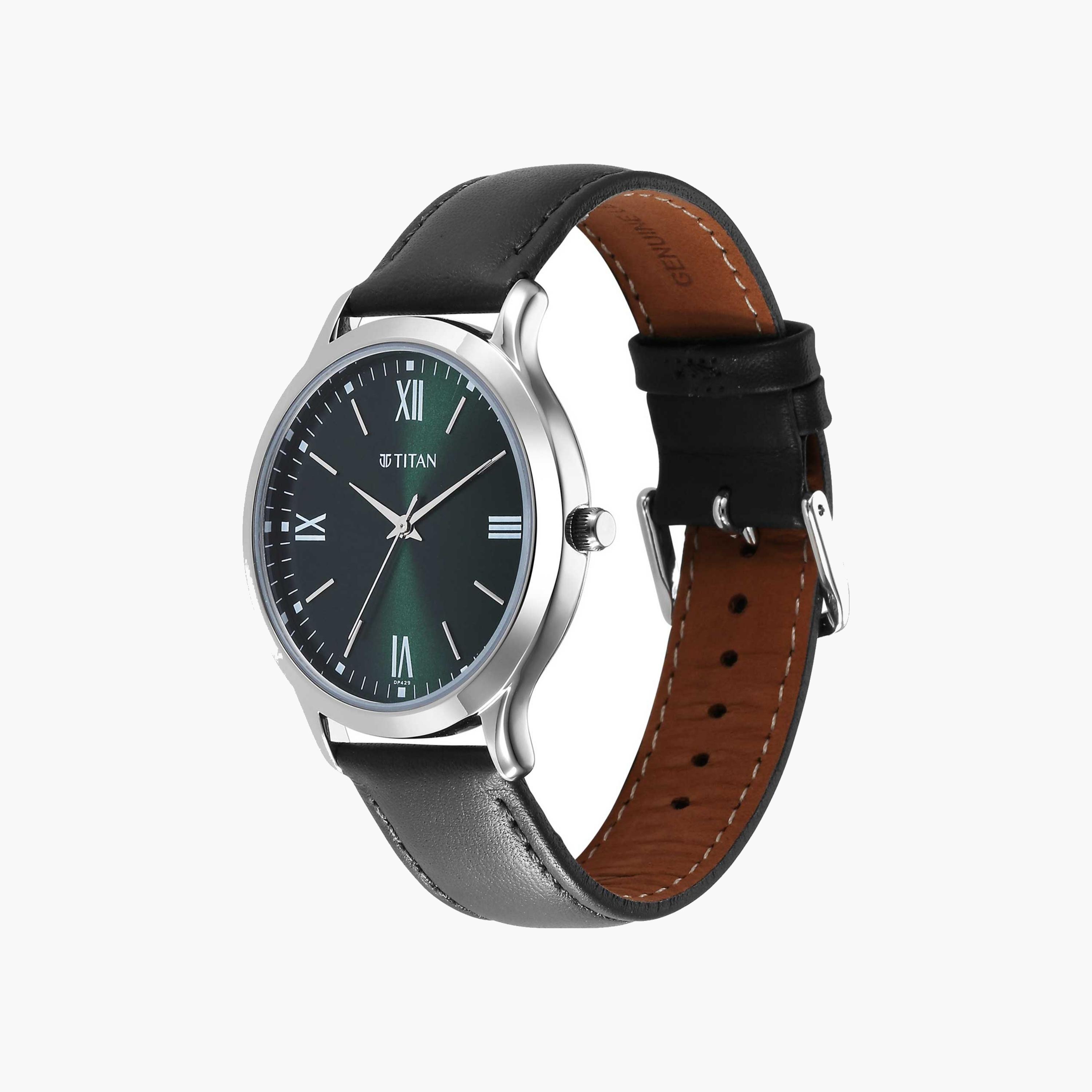 Titan Classic Analogue Watch, Leather Strap-men-watchesandjewellery-watches-image-4