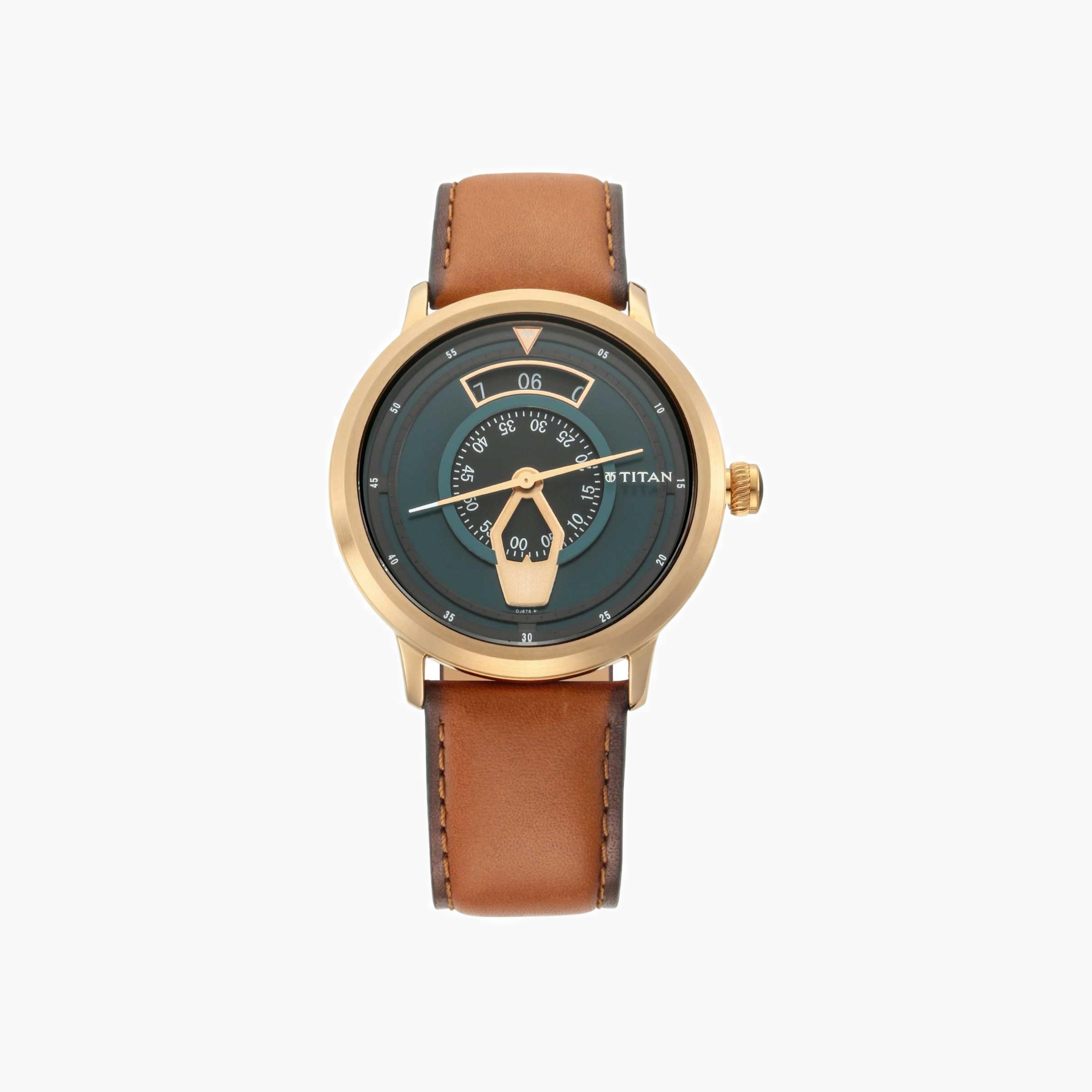 Mag-Com from Maritime Leather Strap Analog Watch-men-watchesandjewellery-watches-image-1
