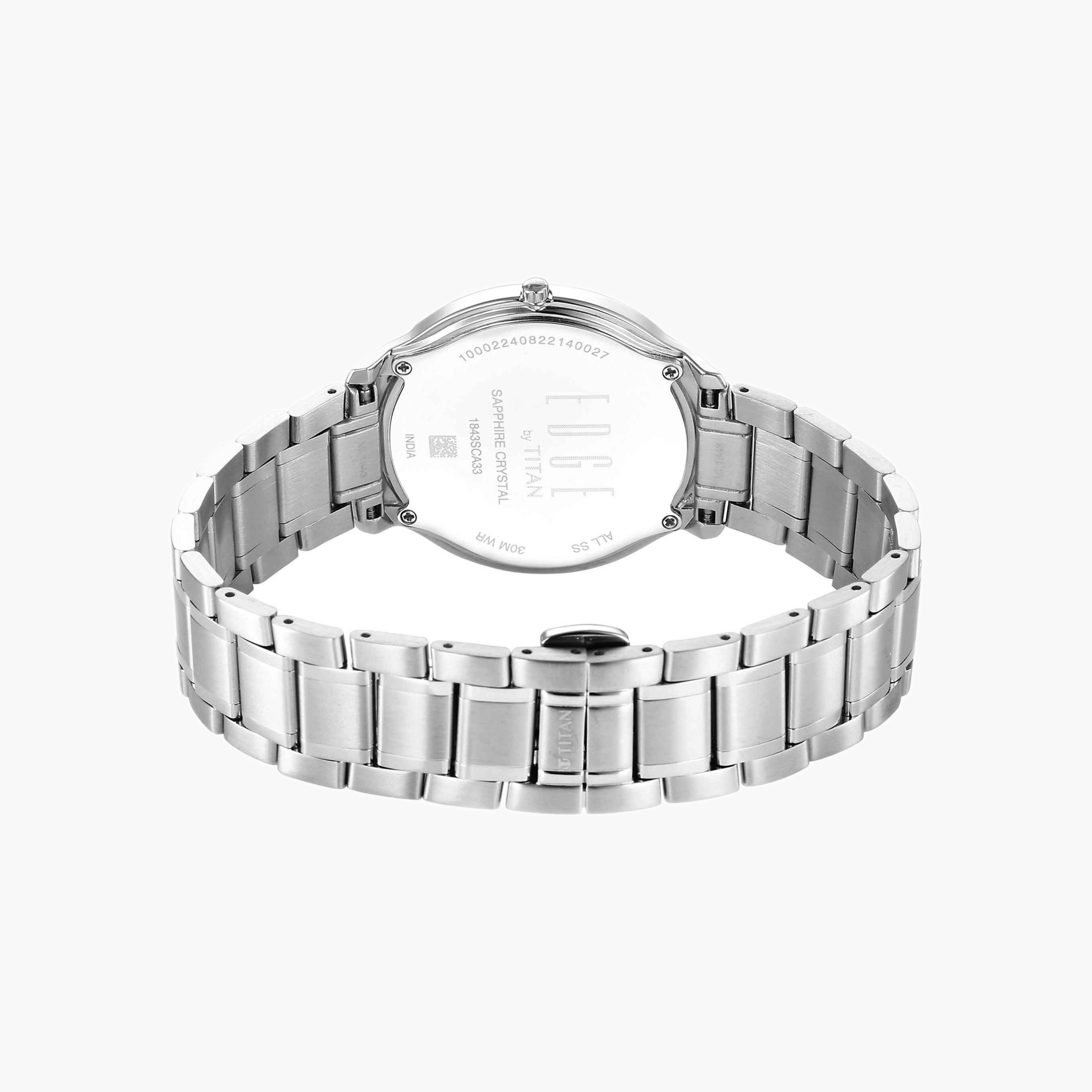 Titan Edge Stainless Steel Watch-men-watchesandjewellery-watches-image-4
