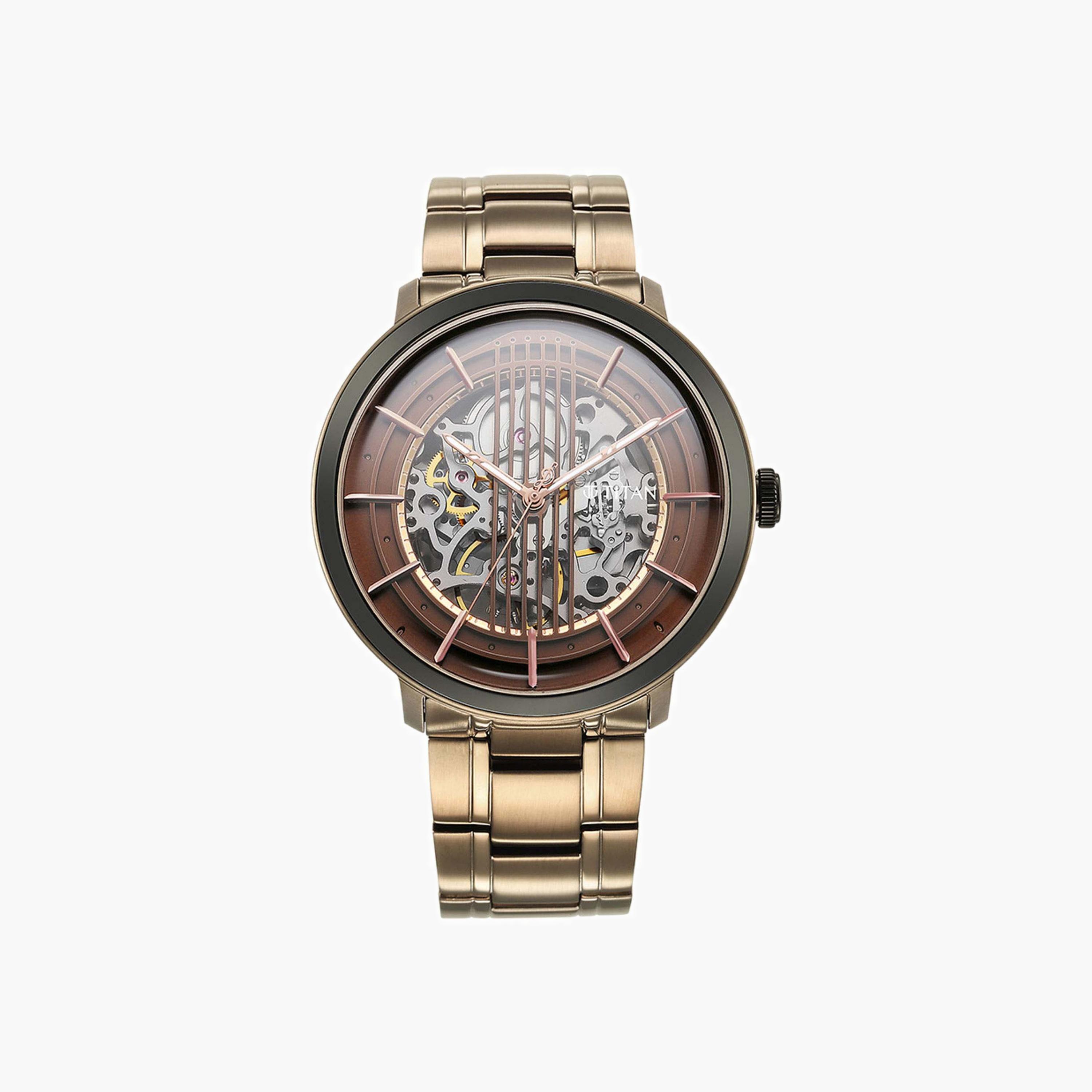 Skeleton Dial Automatic Men's Watch-men-watchesandjewellery-watches-image-1