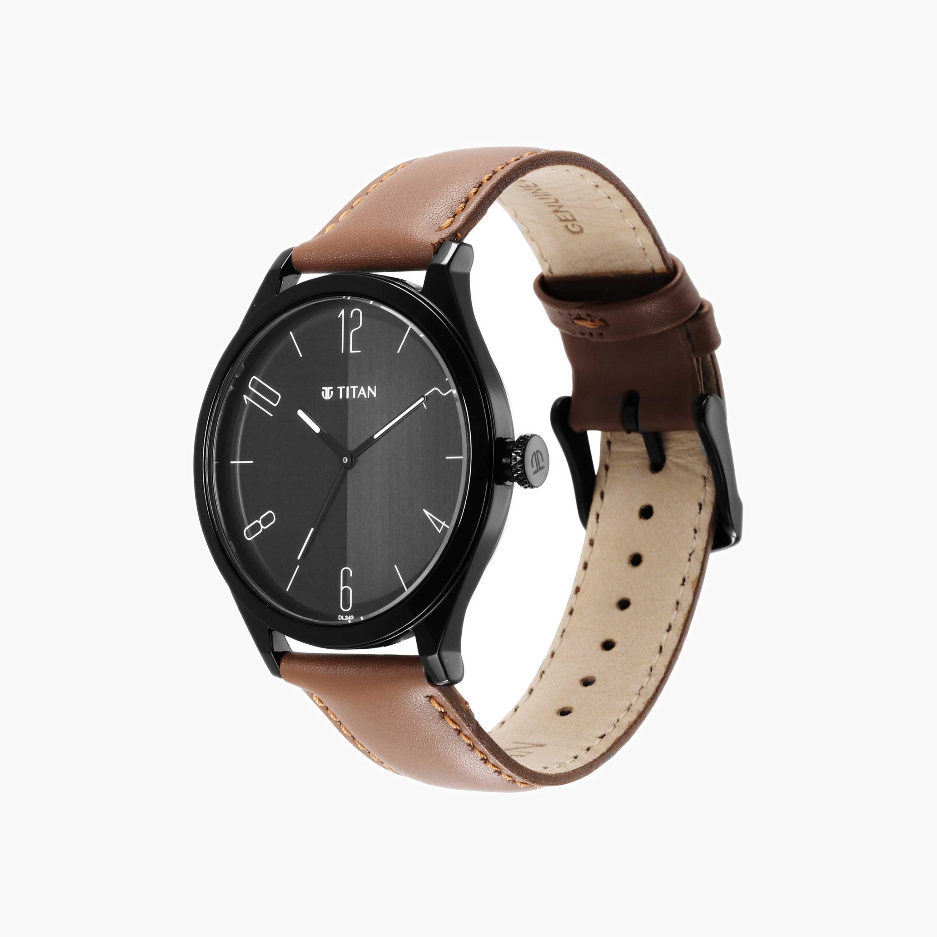 Titan Men's Analogue Leather Watch-men-watchesandjewellery-watches-image-2