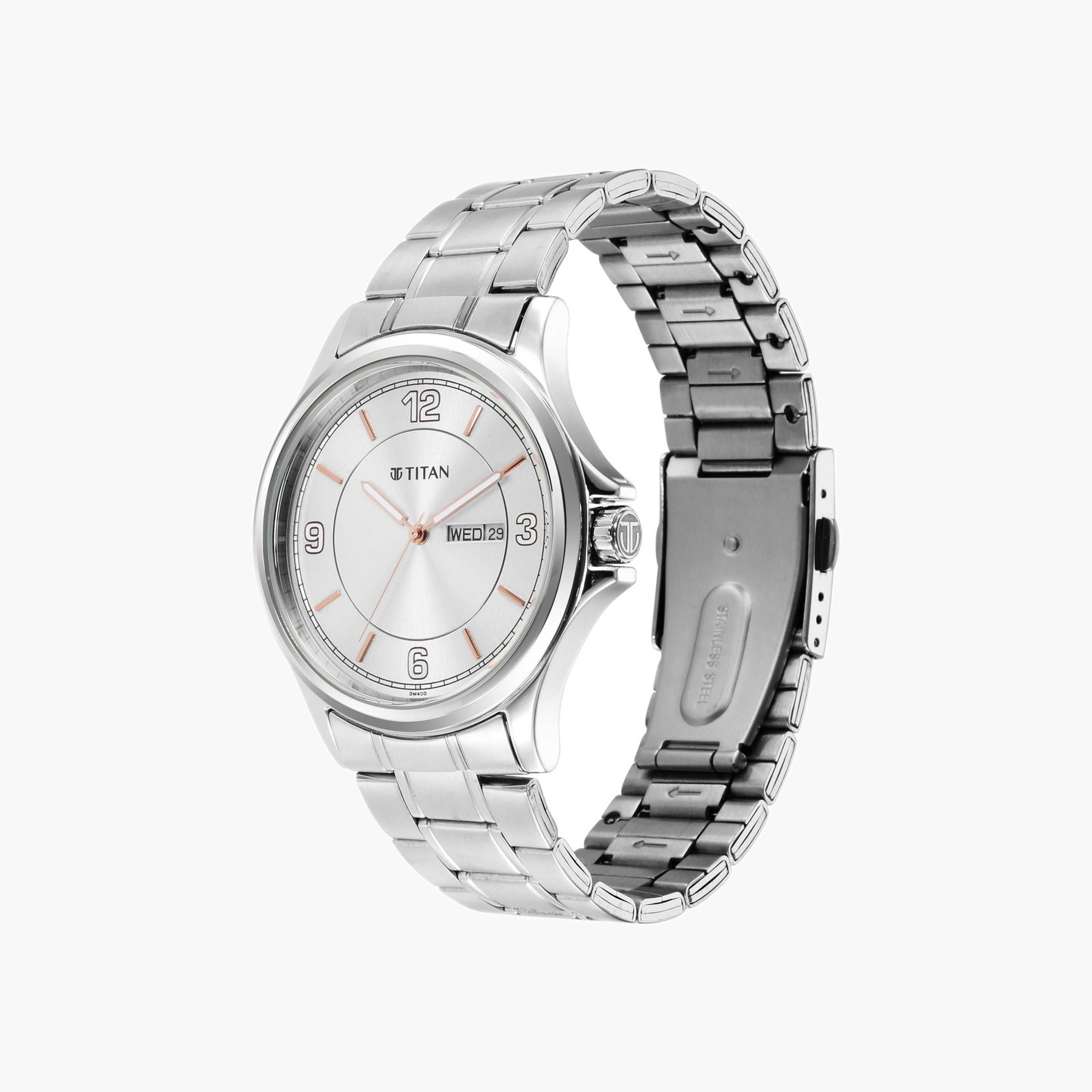 Titan Men's Analogue Metal Watch-men-watchesandjewellery-watches-image-4