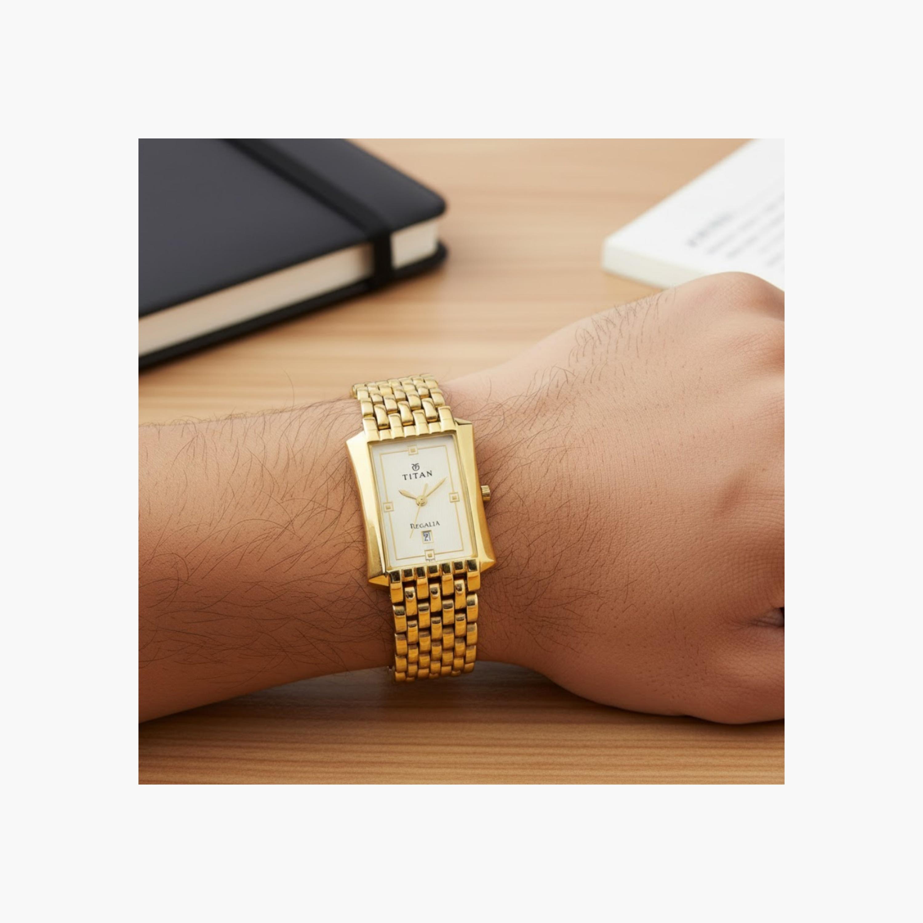 Titan Regalia Rectangular Men's Watch-men-watchesandjewellery-watches-image-5