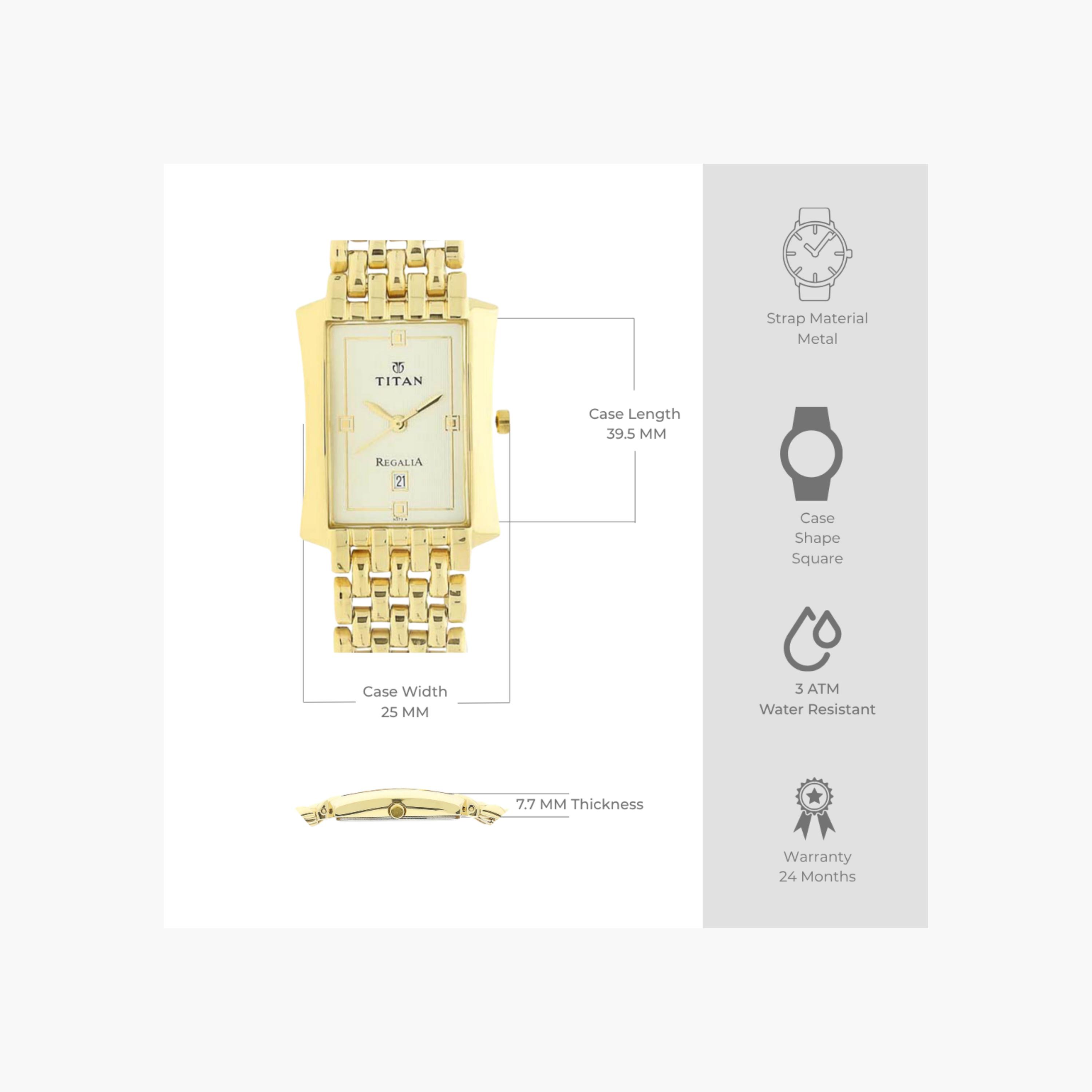 Titan Regalia Rectangular Men's Watch-men-watchesandjewellery-watches-image-6