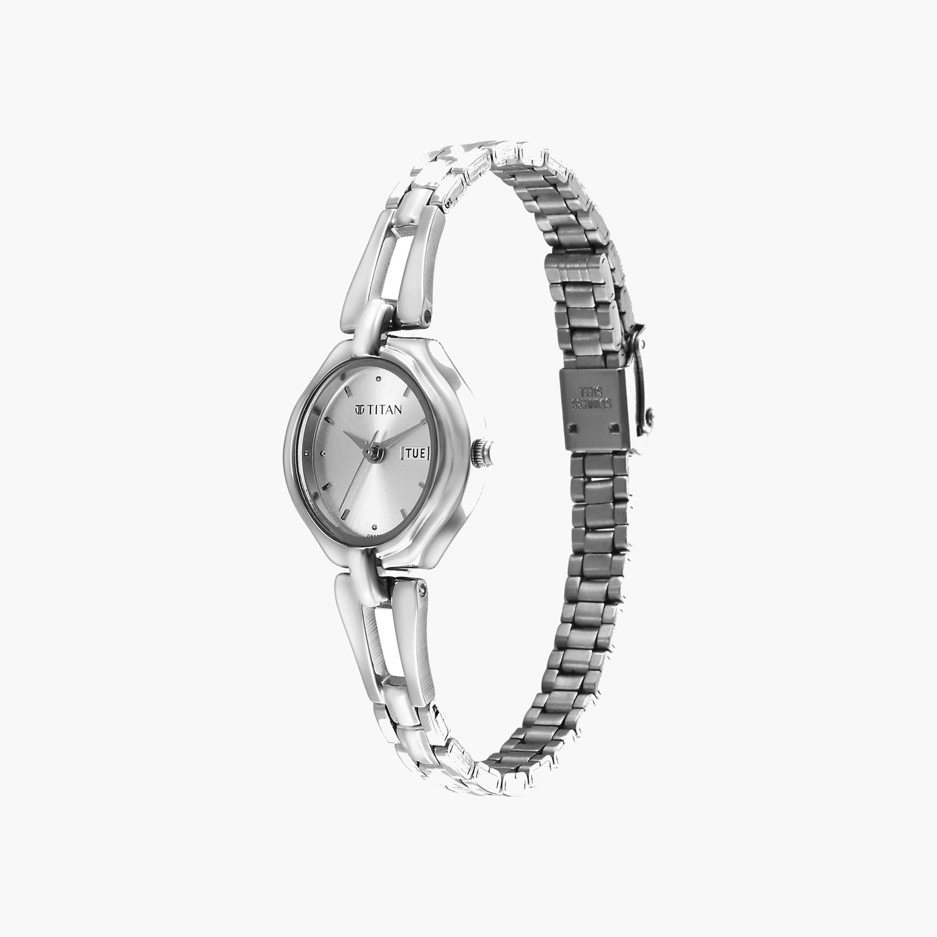 Titan Silver Stainless Steel Ladies Watch-women-watchesandjewellery-watches-image-2