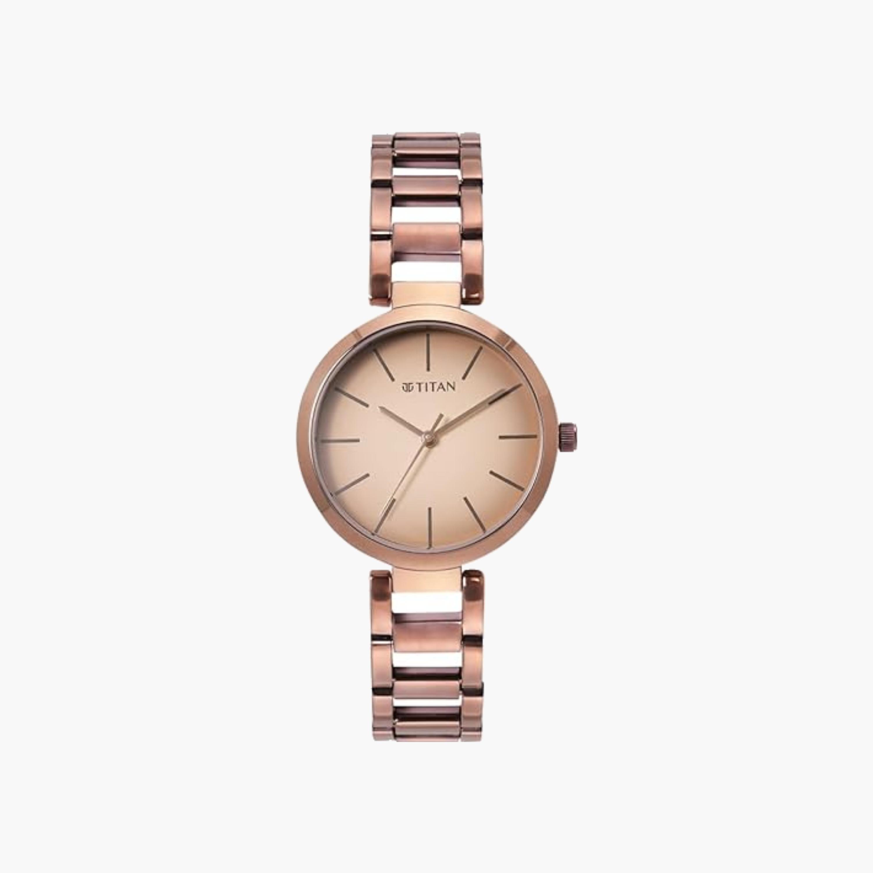 ساعة يد نسائية بعقارب ومينا بسيط-women-watchesandjewellery-watches-image-1