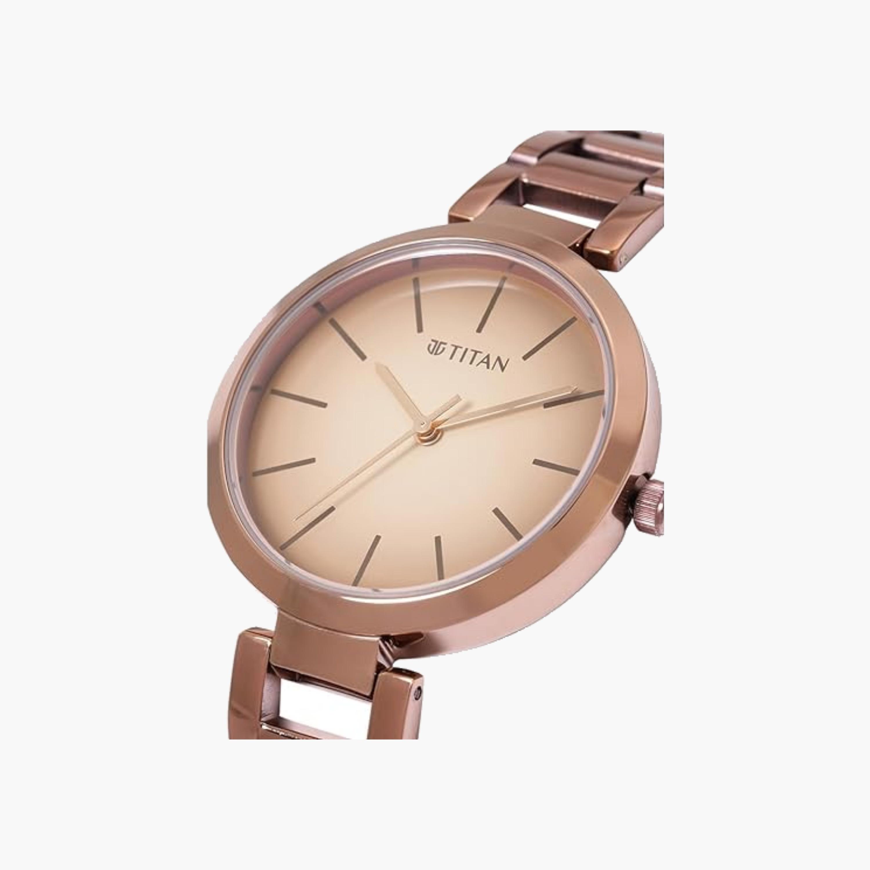 ساعة يد نسائية بعقارب ومينا بسيط-women-watchesandjewellery-watches-image-4
