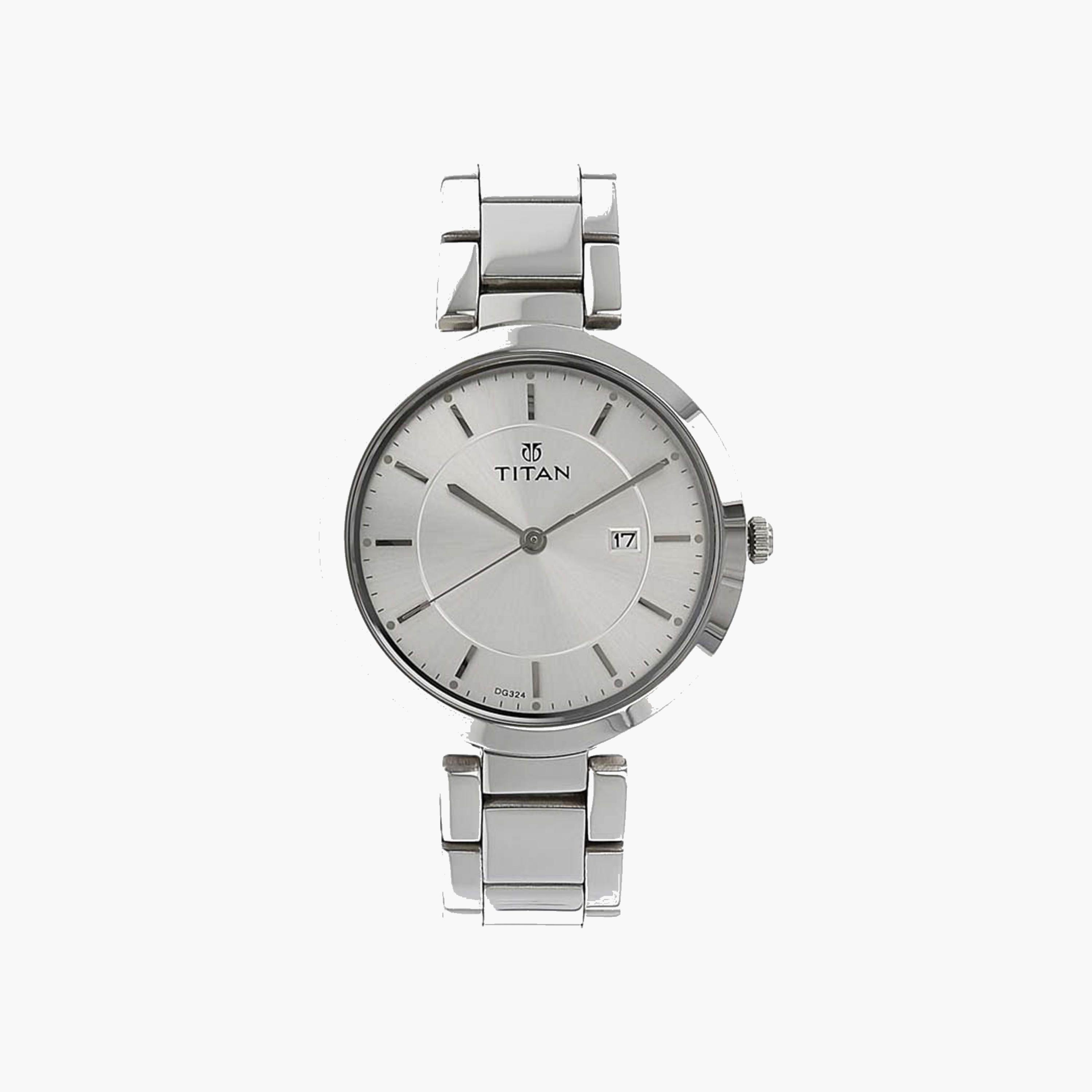 Titan Silver Dial Metal Strap Watch-men-watchesandjewellery-watches-image-1