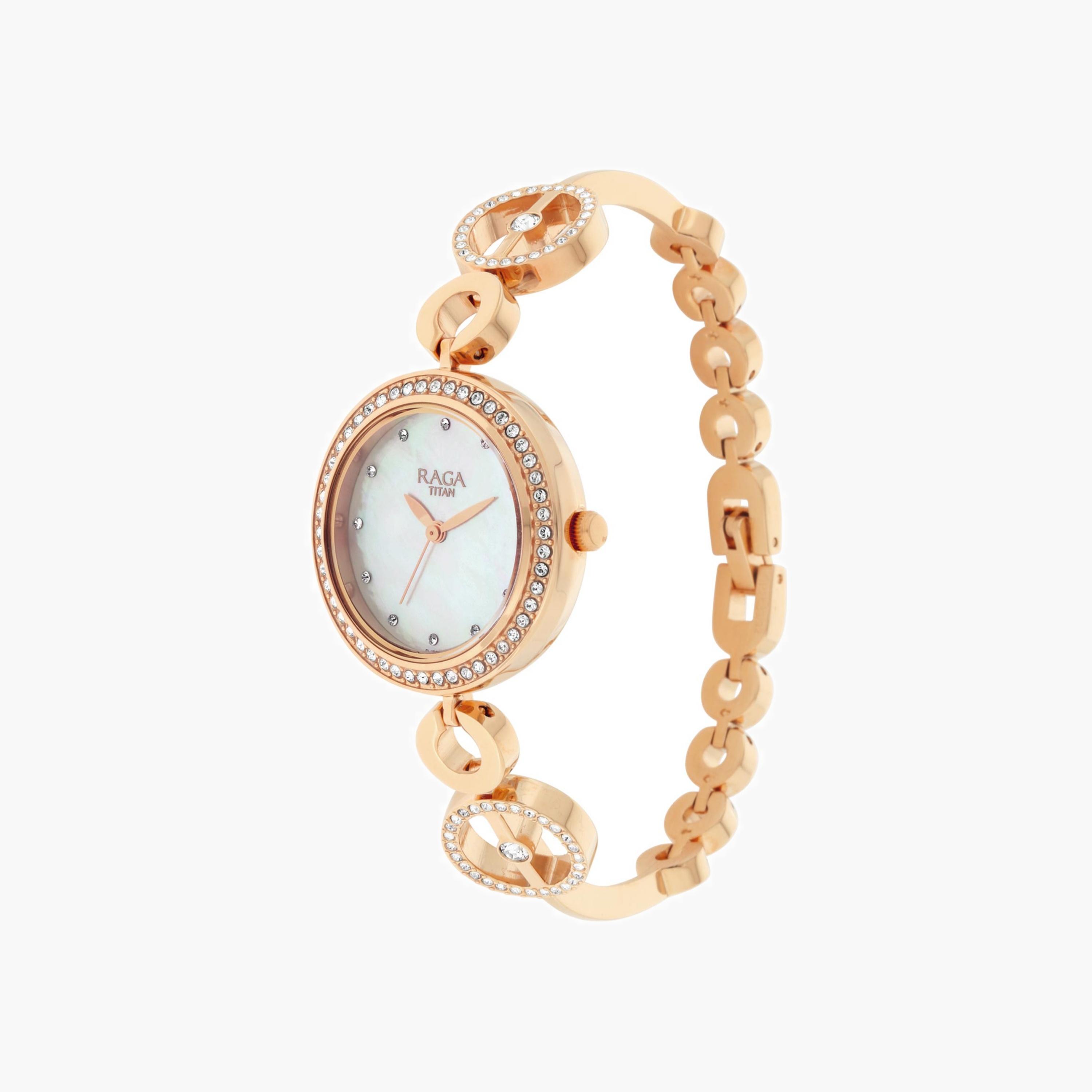Titan Raga Crystal Embellished Analogue Watch-women-watchesandjewellery-watches-image-2