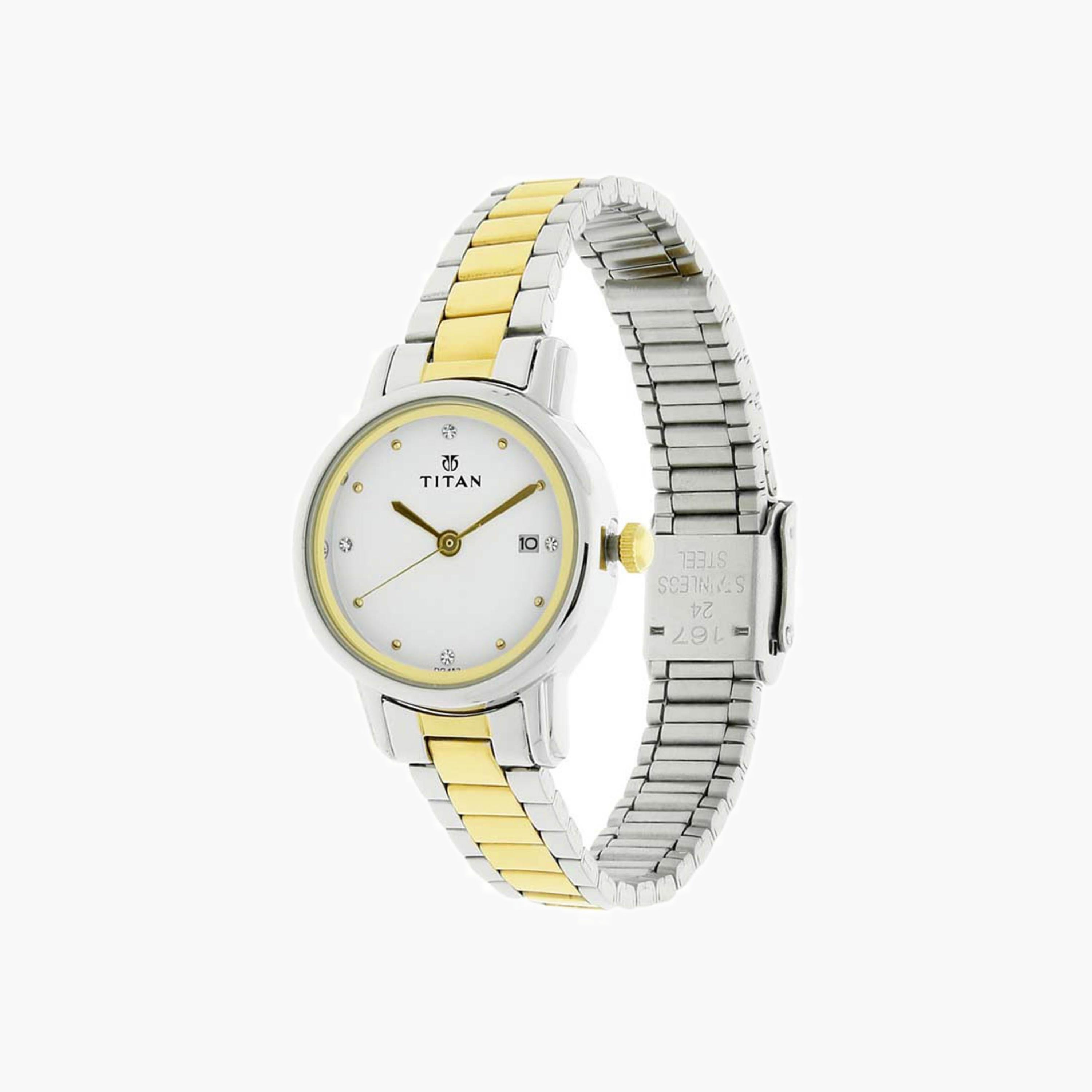 Titan Two-Tone Analogue Watch-women-watchesandjewellery-watches-image-3