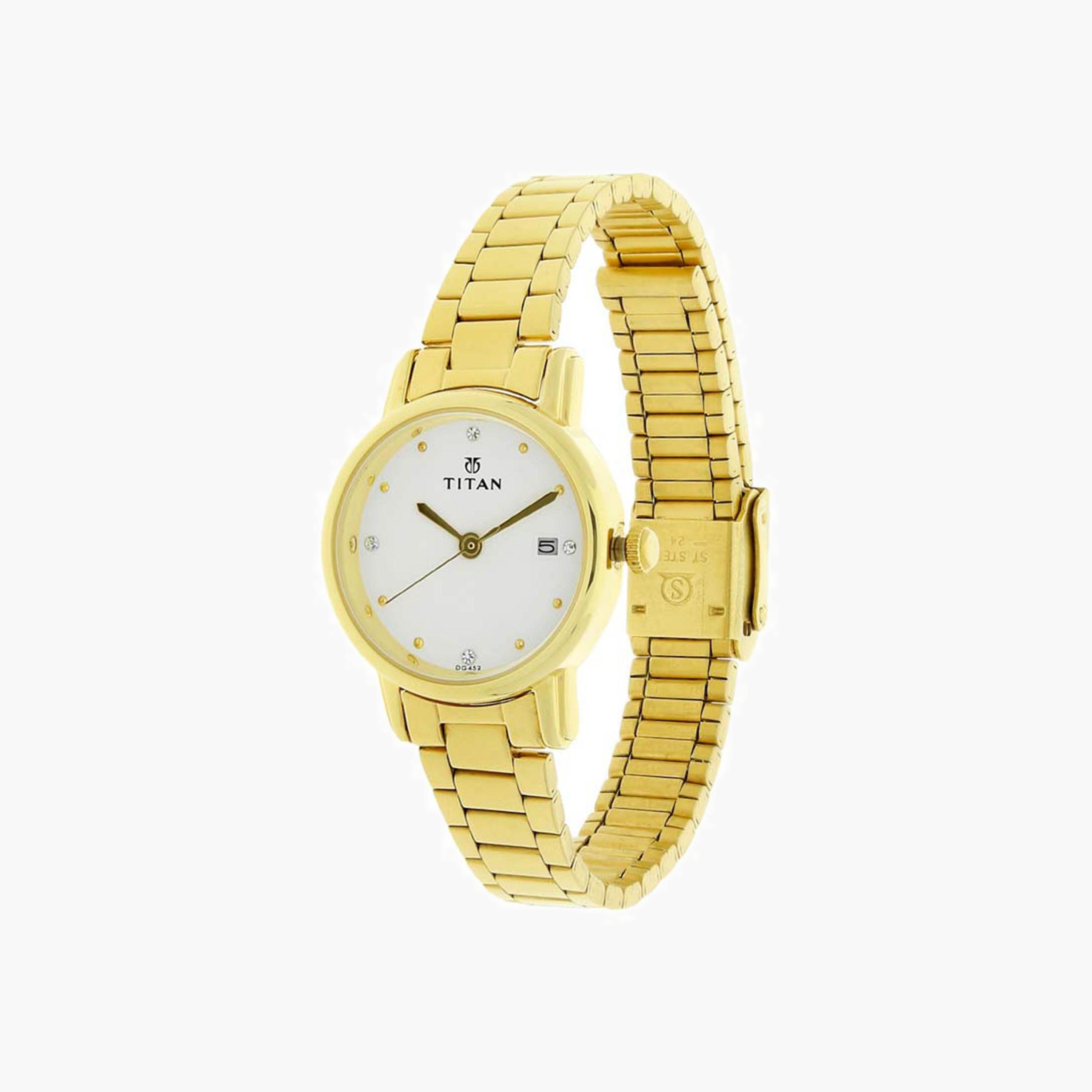 Titan Gold-Tone Women's Watch-women-watchesandjewellery-watches-image-4