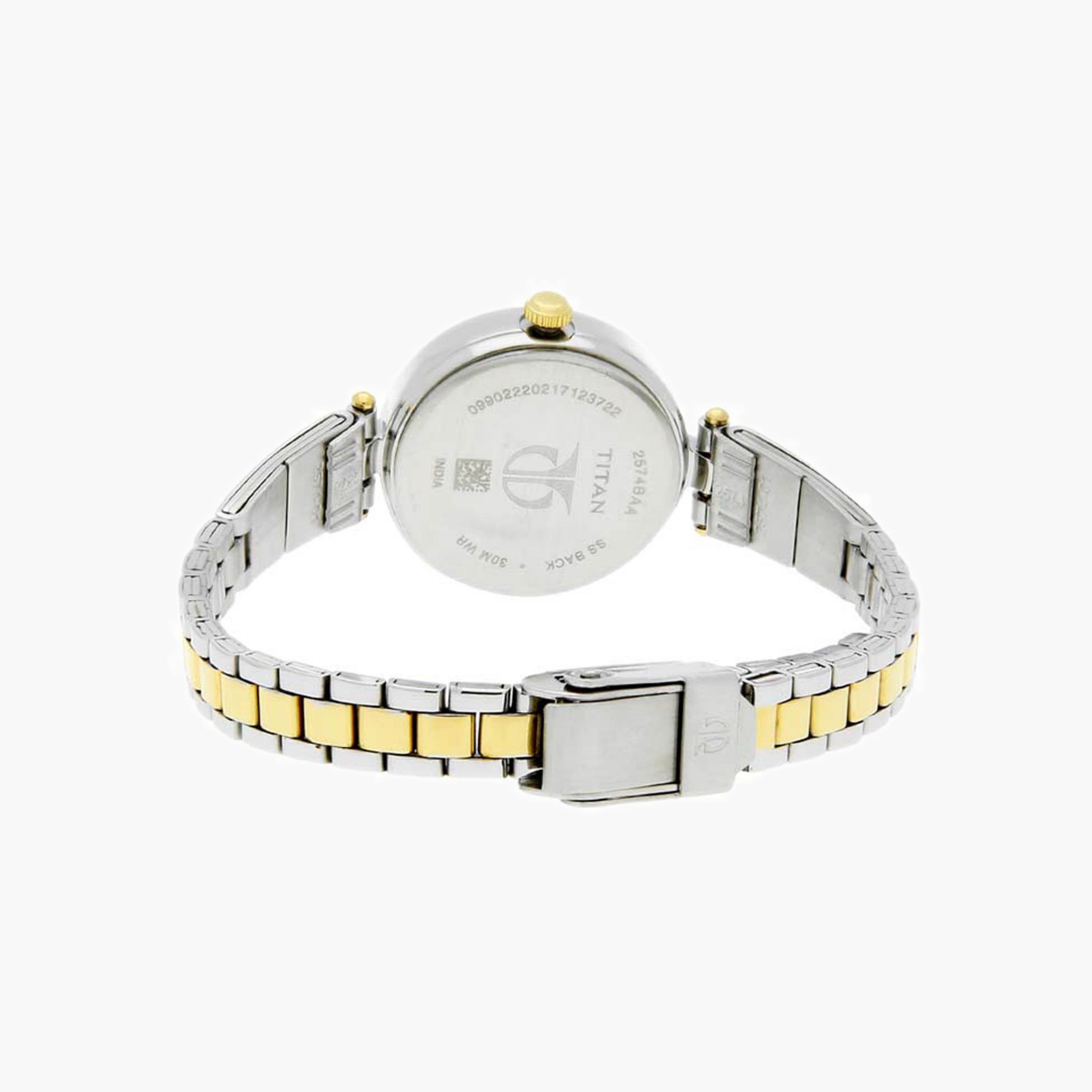 Titan Two-Tone Analogue Watch-women-watchesandjewellery-watches-image-2