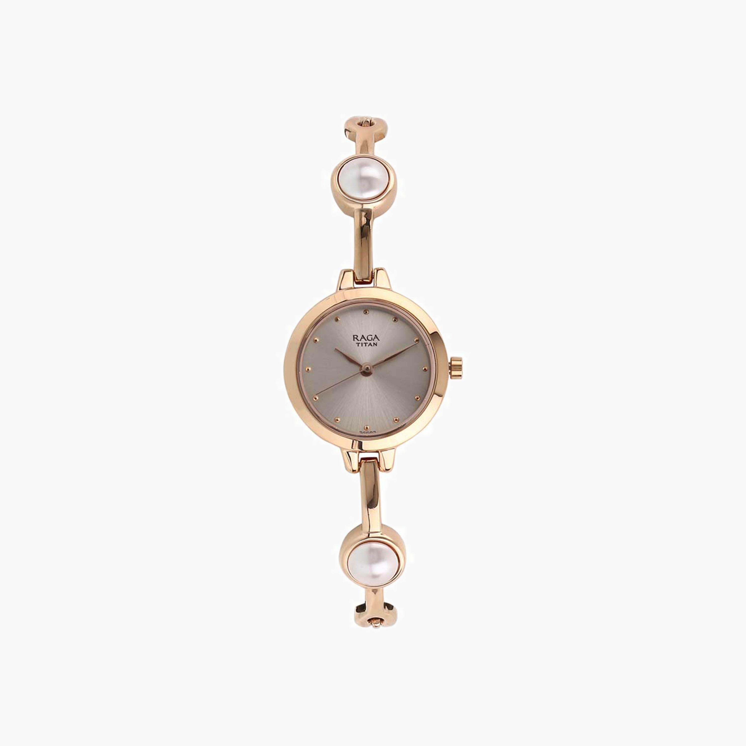 Titan Raga Pearl Embellished Watch-women-watchesandjewellery-watches-image-1