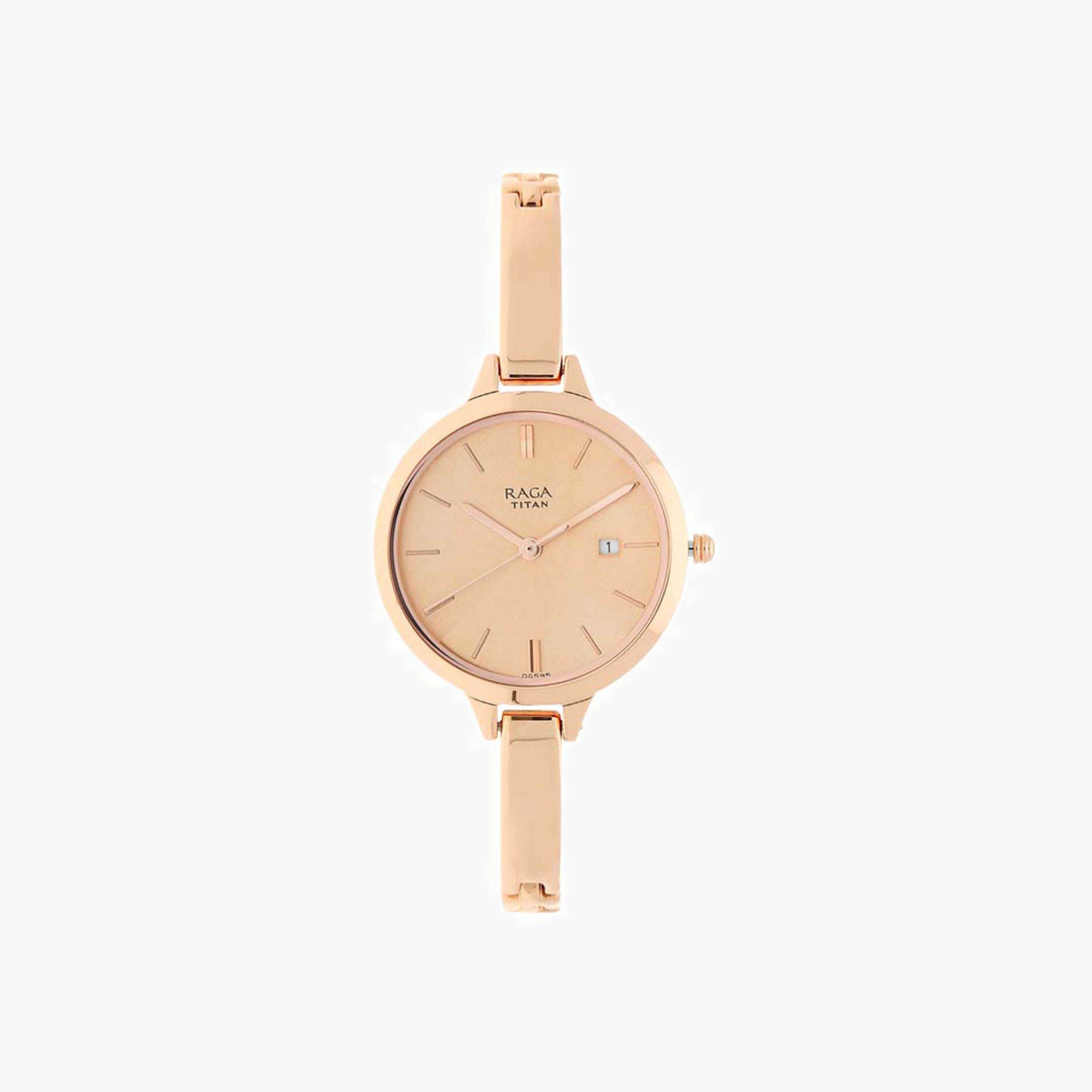 ساعة يد أنالوج تيتان راجا للنساء-women-watchesandjewellery-watches-image-1