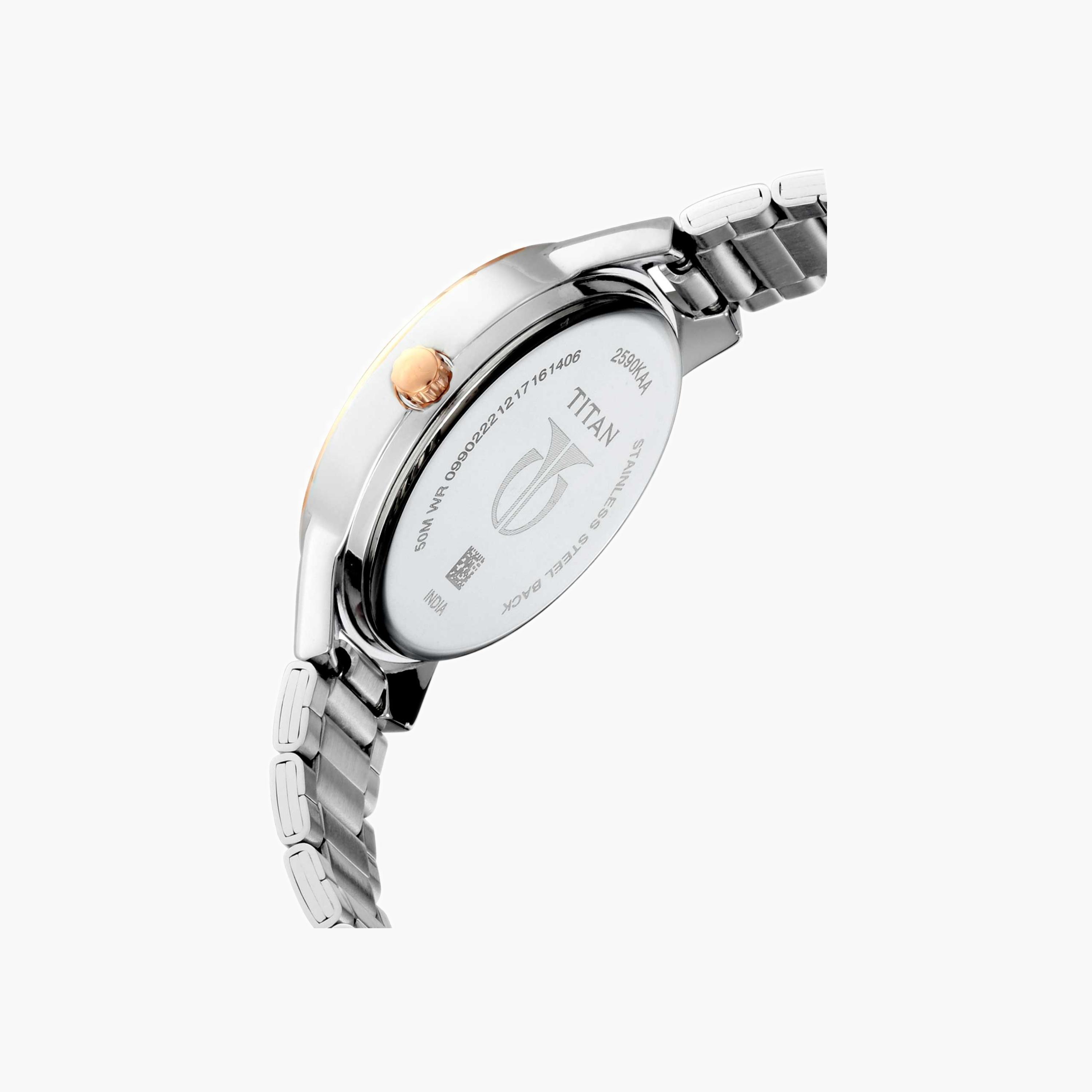 ساعة تيتان نسائية بمؤشر مراحل القمر-women-watchesandjewellery-watches-image-3