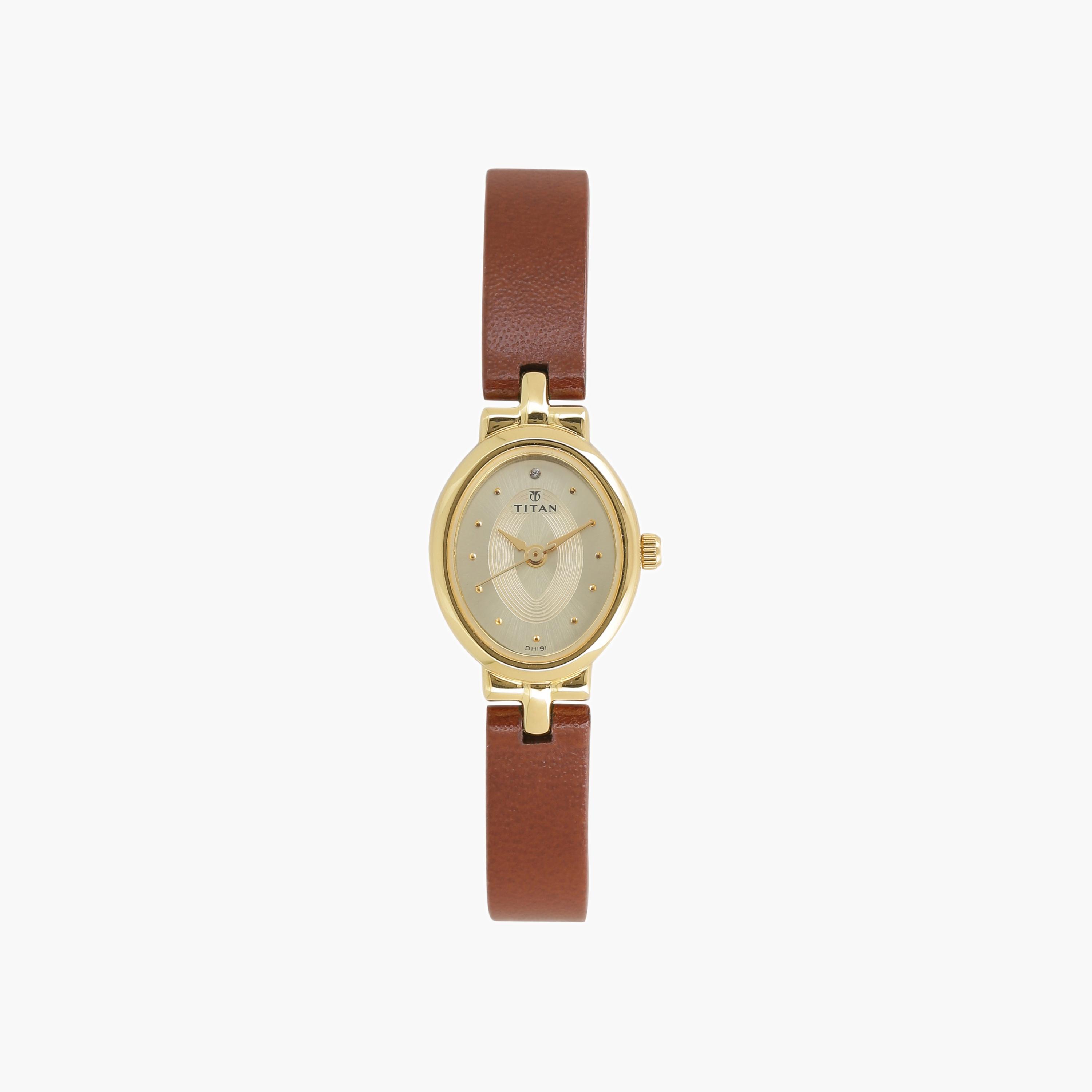 Titan Leather Analogue Women's Watch-women-watchesandjewellery-watches-image-1