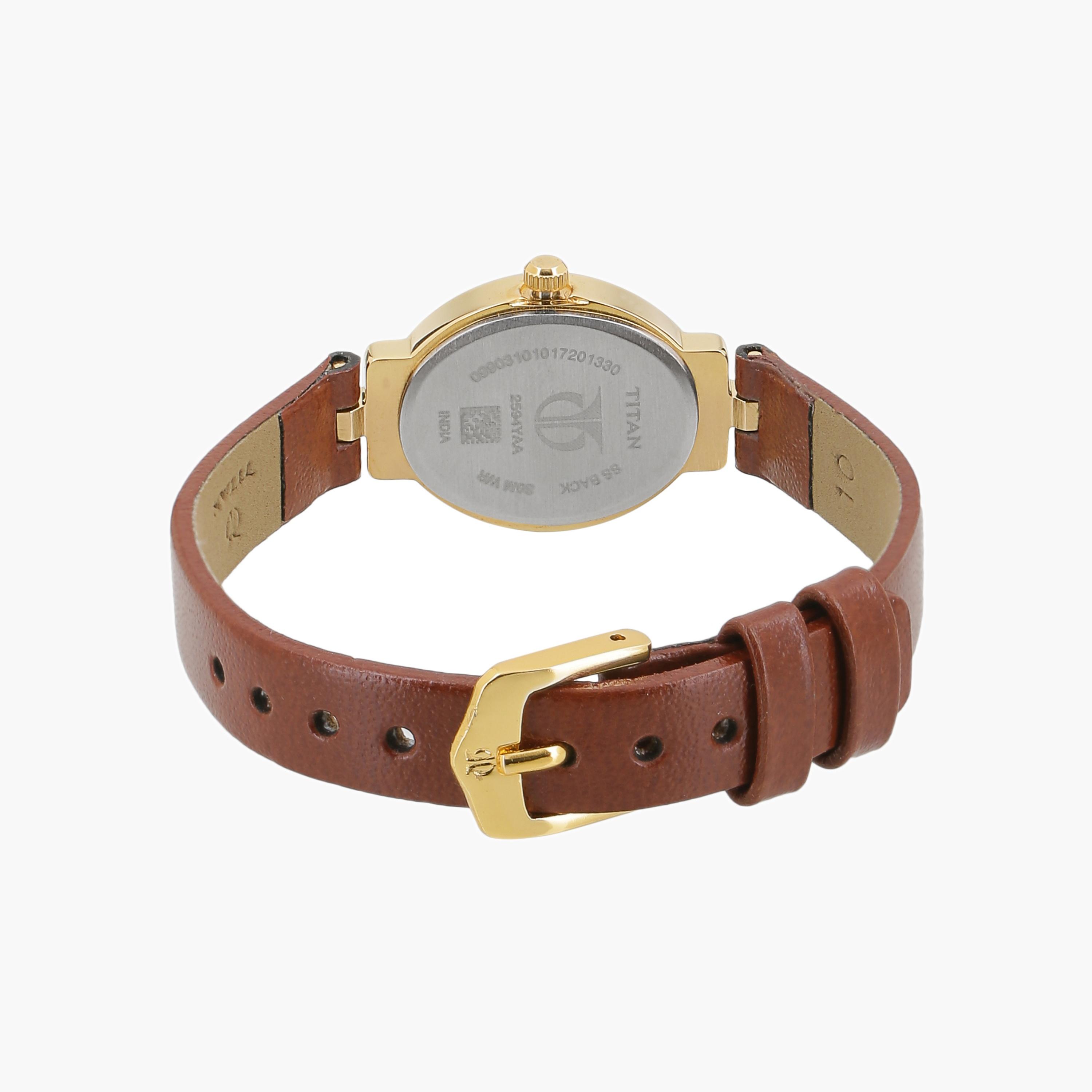 Titan Leather Analogue Women's Watch-women-watchesandjewellery-watches-image-2