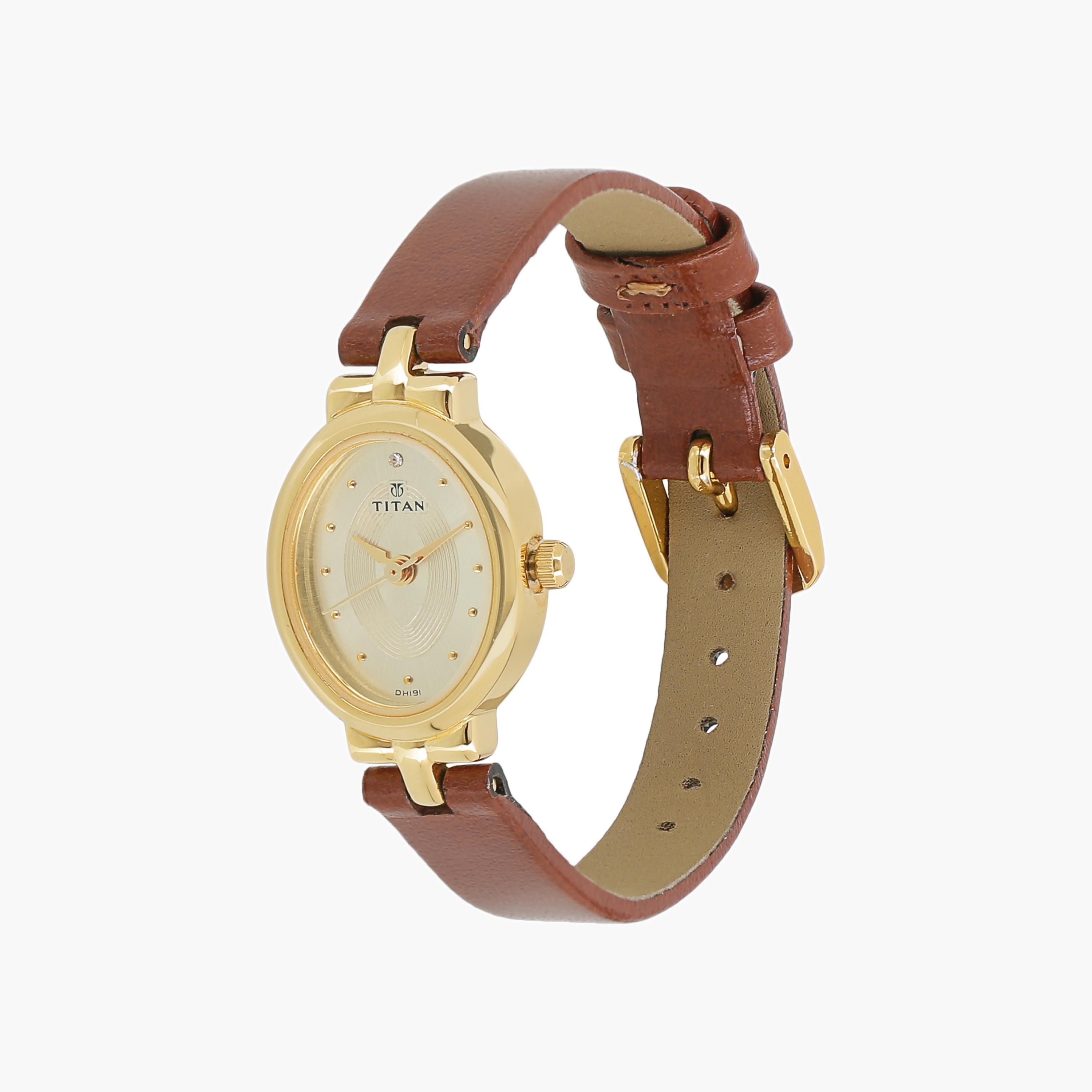Titan Leather Analogue Women's Watch-women-watchesandjewellery-watches-image-4