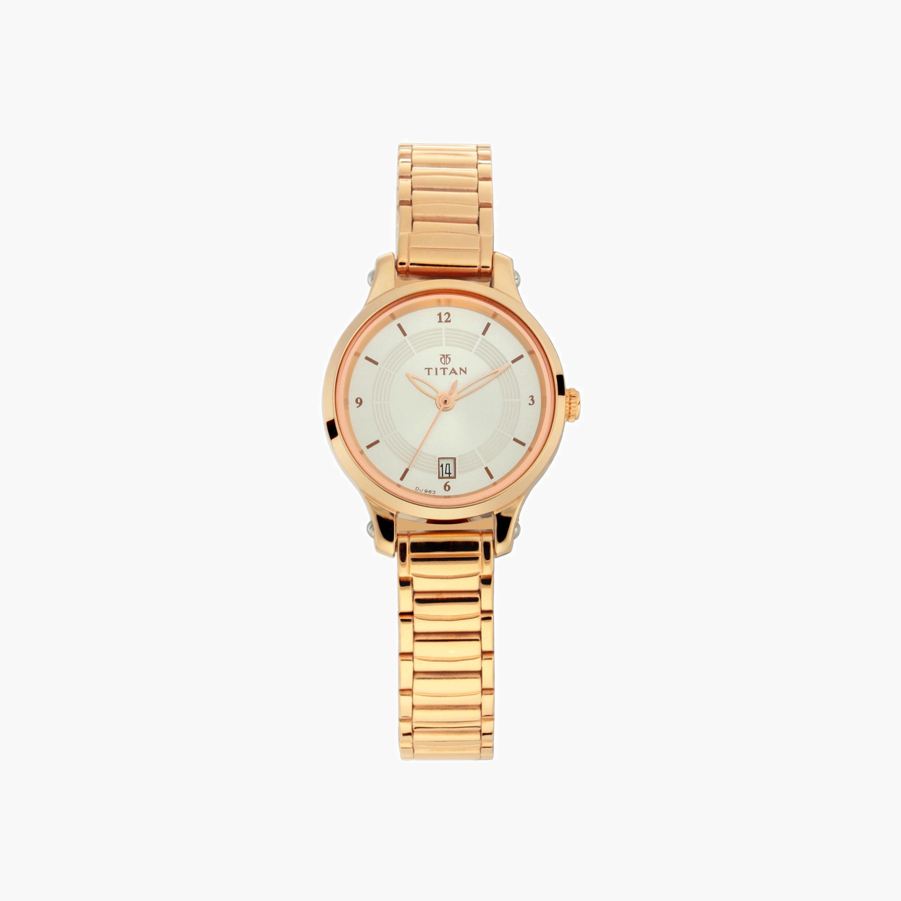 Titan Rose Gold Women's Watch-women-watchesandjewellery-watches-image-1