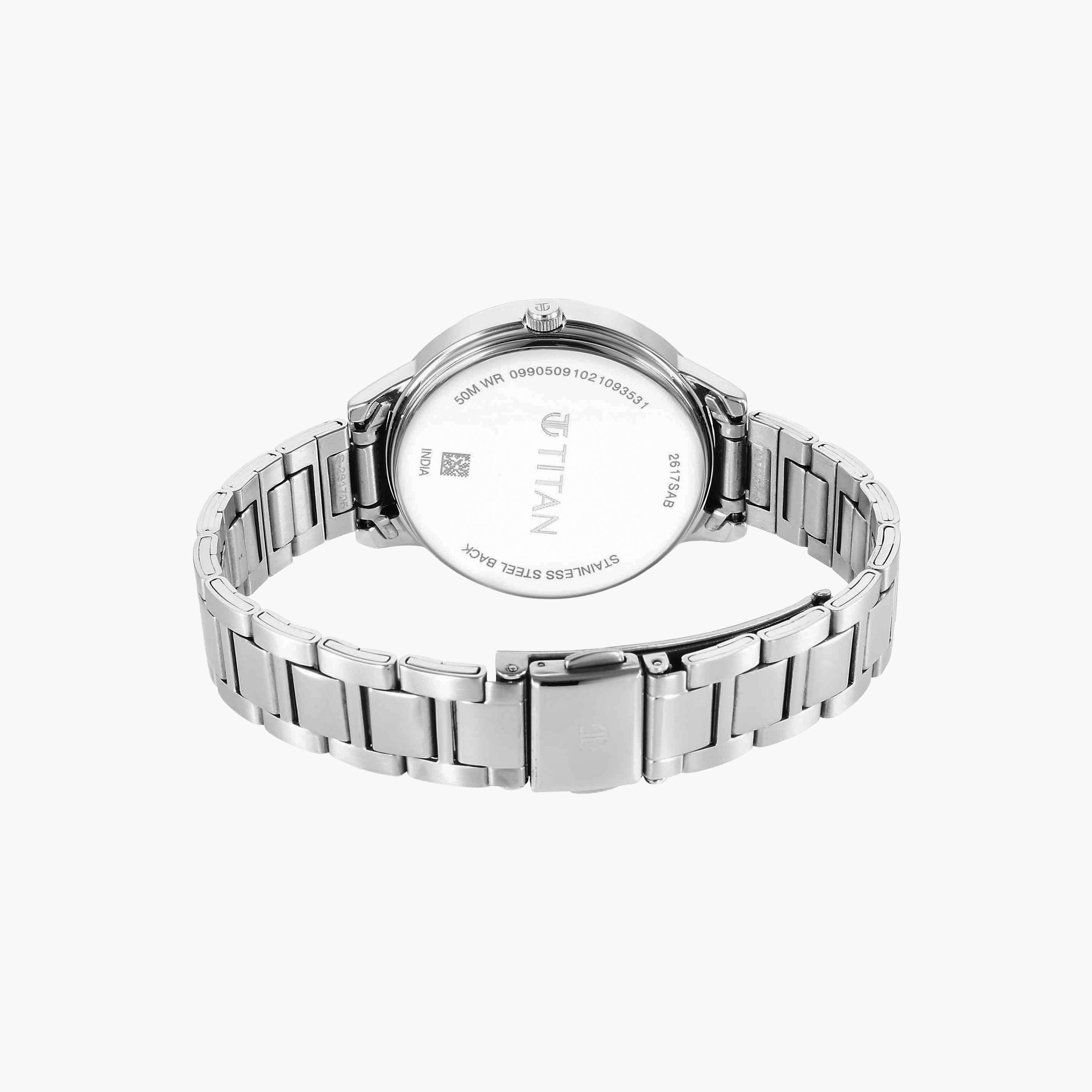 Titan Silver Tone Analogue Wrist Watch-men-watchesandjewellery-watches-image-3