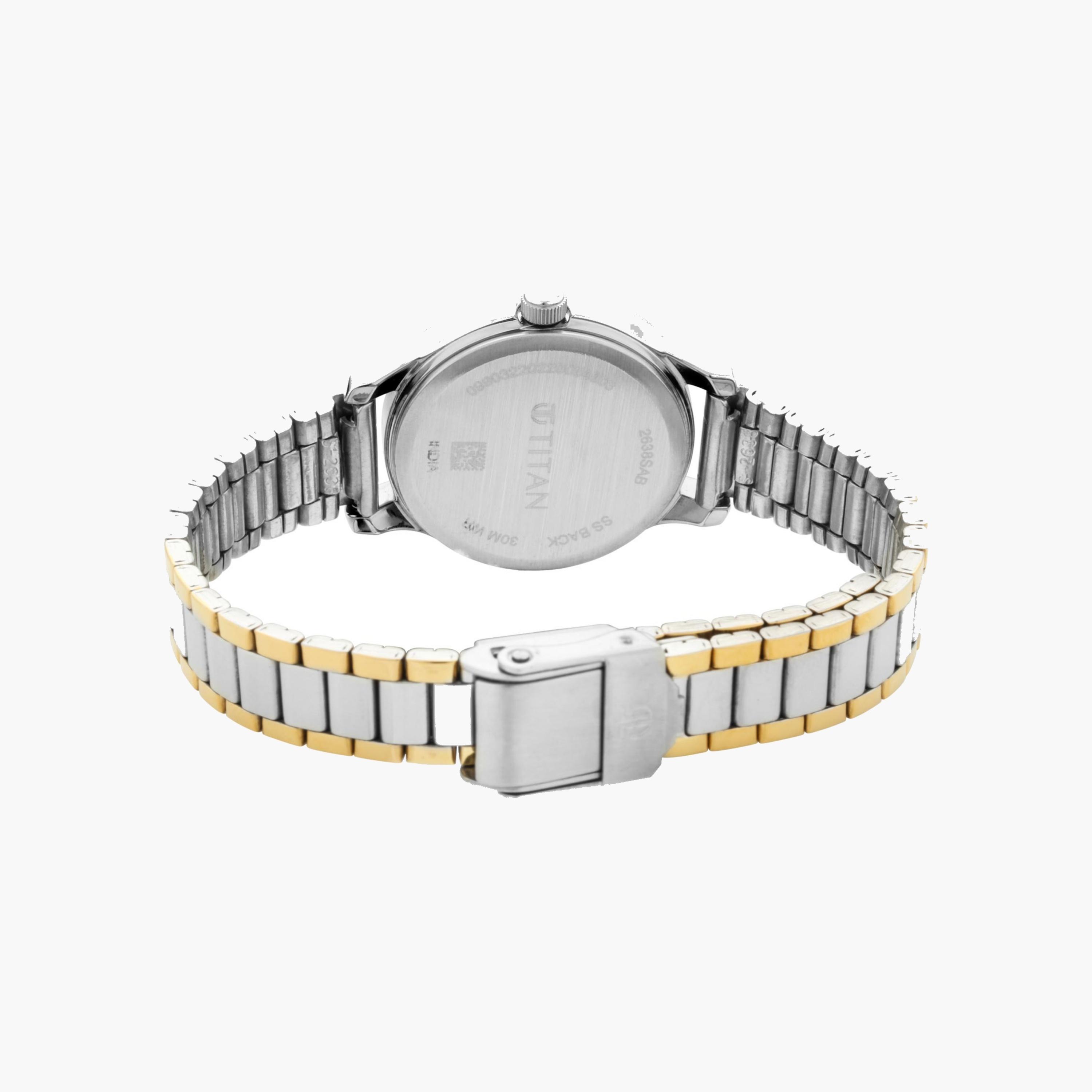 Titan Silver Round Analog Watch-men-watchesandjewellery-watches-image-2