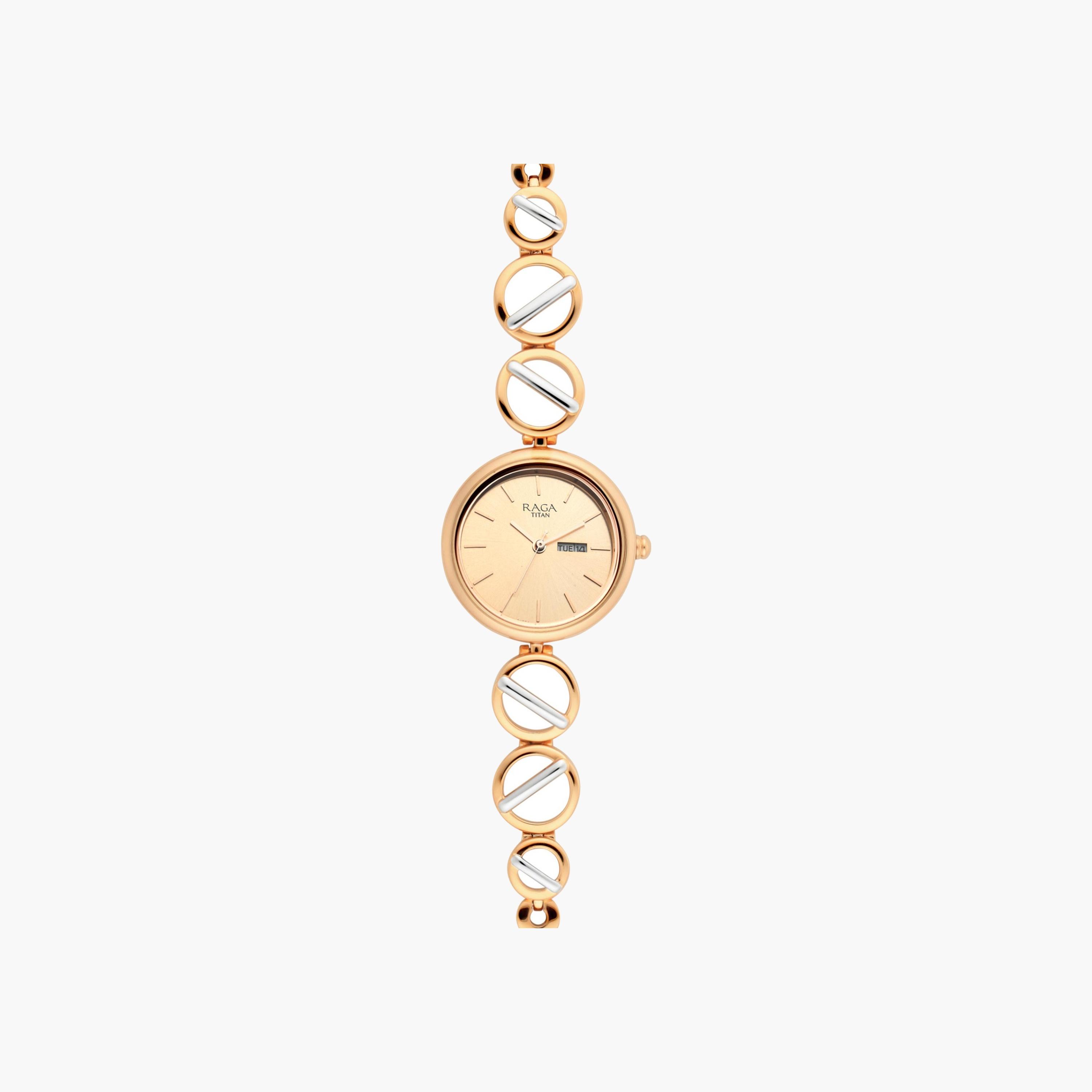 Titan Raga Circular Link Metal Strap Watch-women-watchesandjewellery-watches-image-1