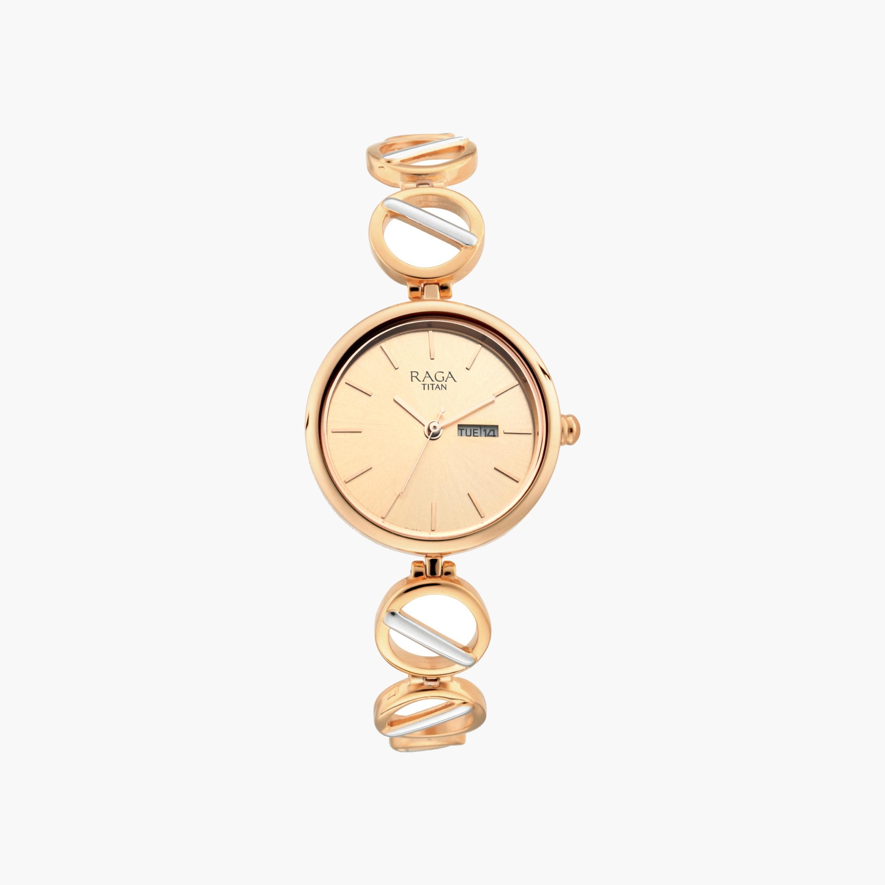 Titan Raga Circular Link Metal Strap Watch-women-watchesandjewellery-watches-image-3
