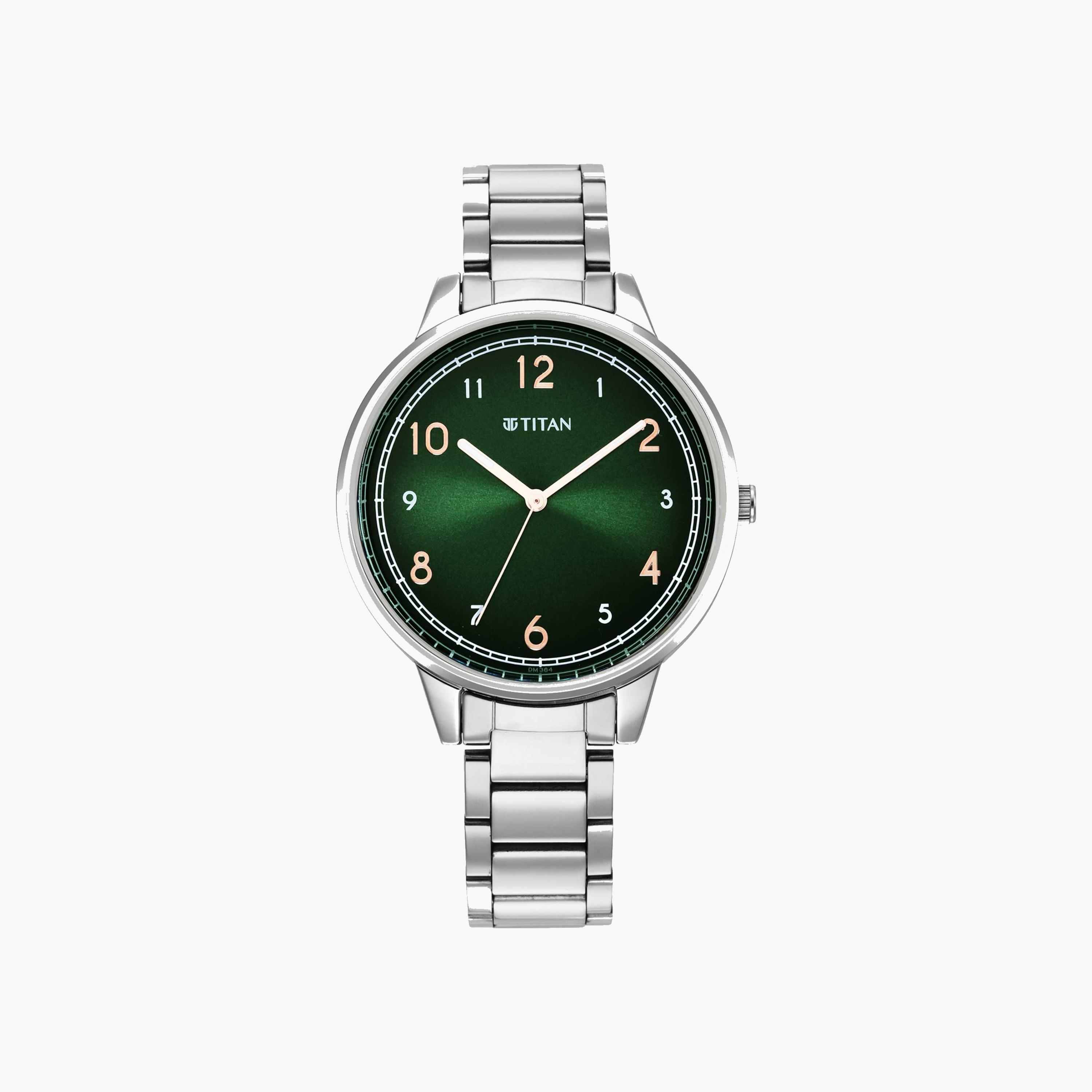 Titan Green Dial Stainless Steel Watch-men-watchesandjewellery-watches-image-1