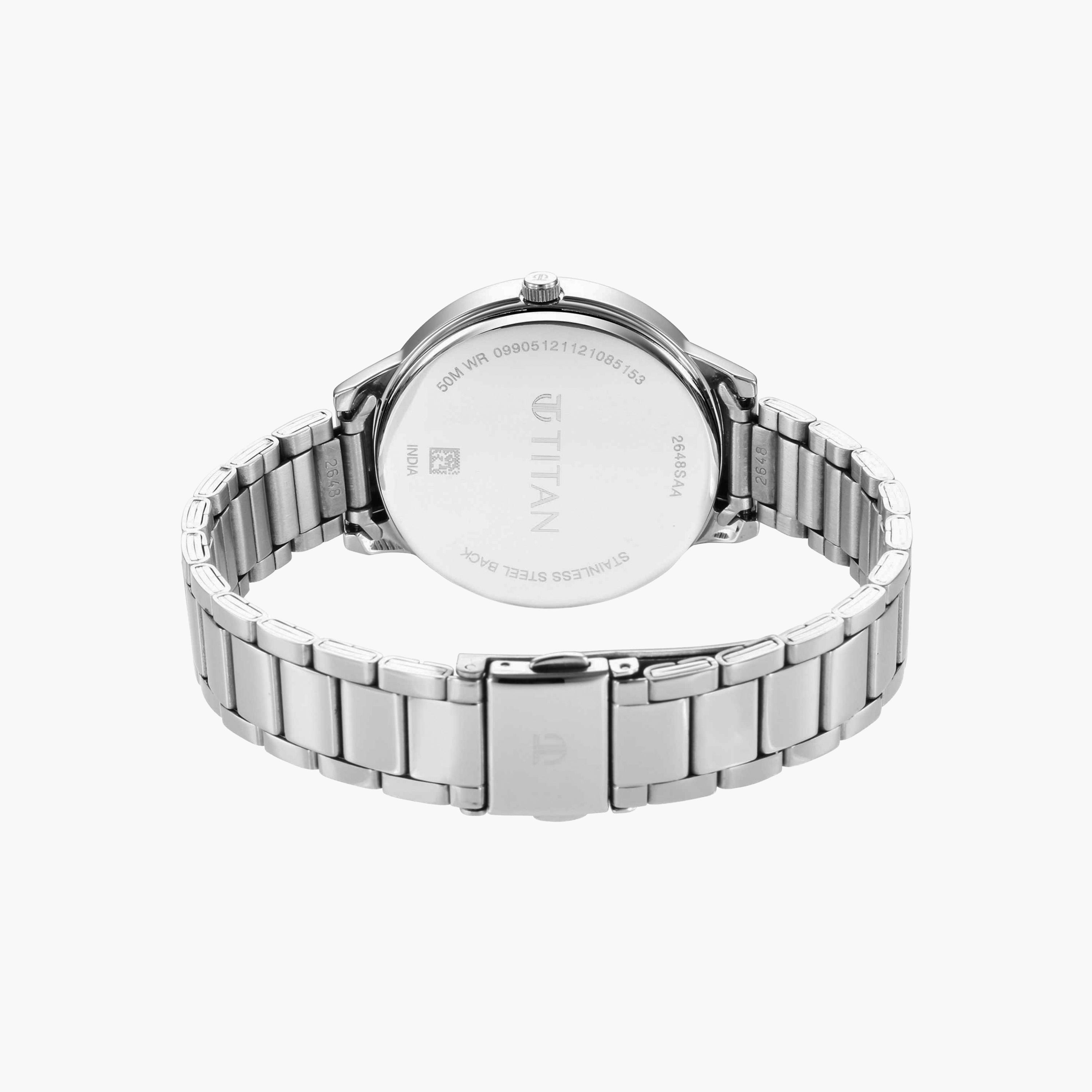 Titan Green Dial Stainless Steel Watch-men-watchesandjewellery-watches-image-5