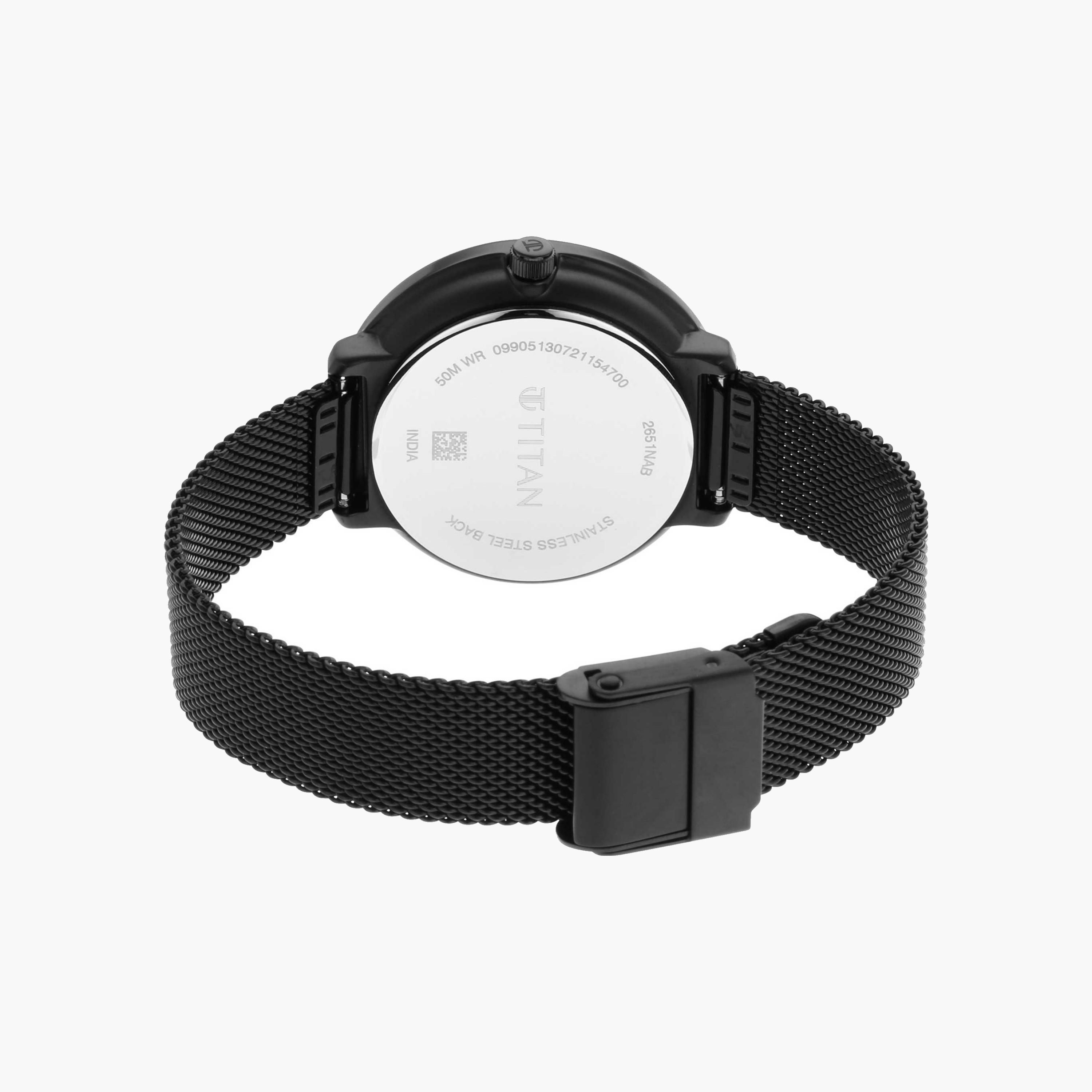 Titan Men's Multifunction Mesh Watch-women-watchesandjewellery-watches-image-4