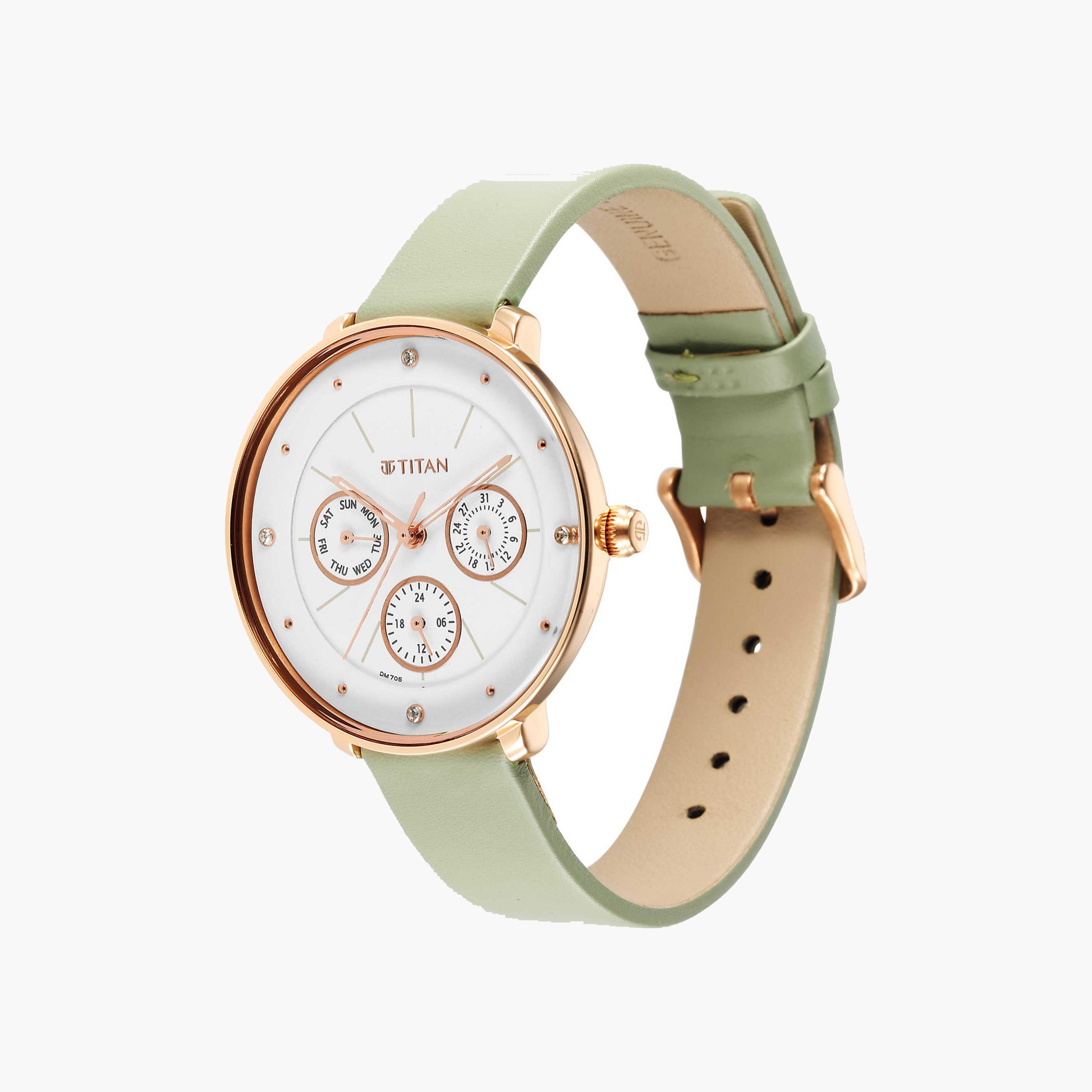 Titan Women's Multifunction Leather Watch-women-watchesandjewellery-watches-image-5