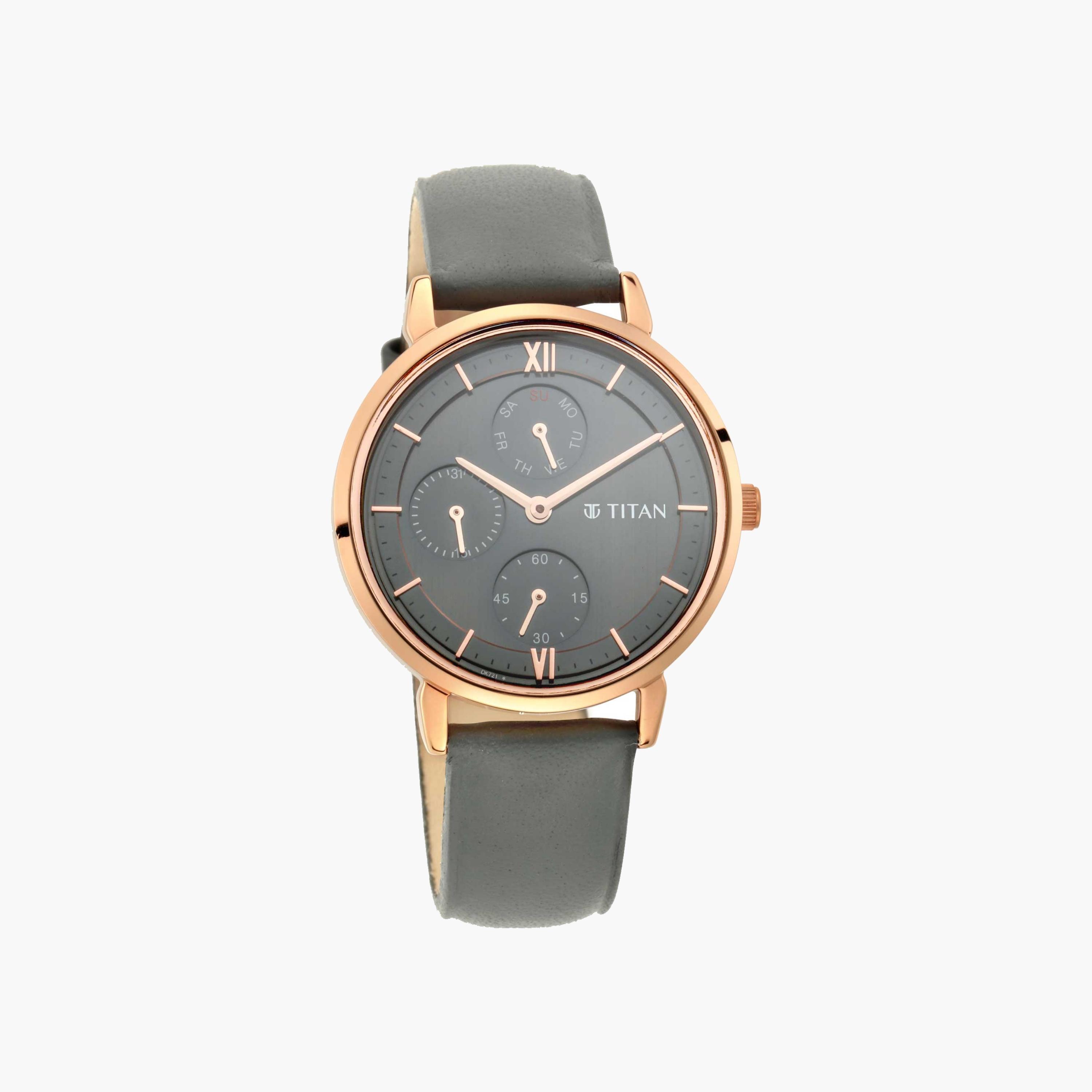 Titan Multifunction Watch with Leather Strap-men-watchesandjewellery-watches-image-4