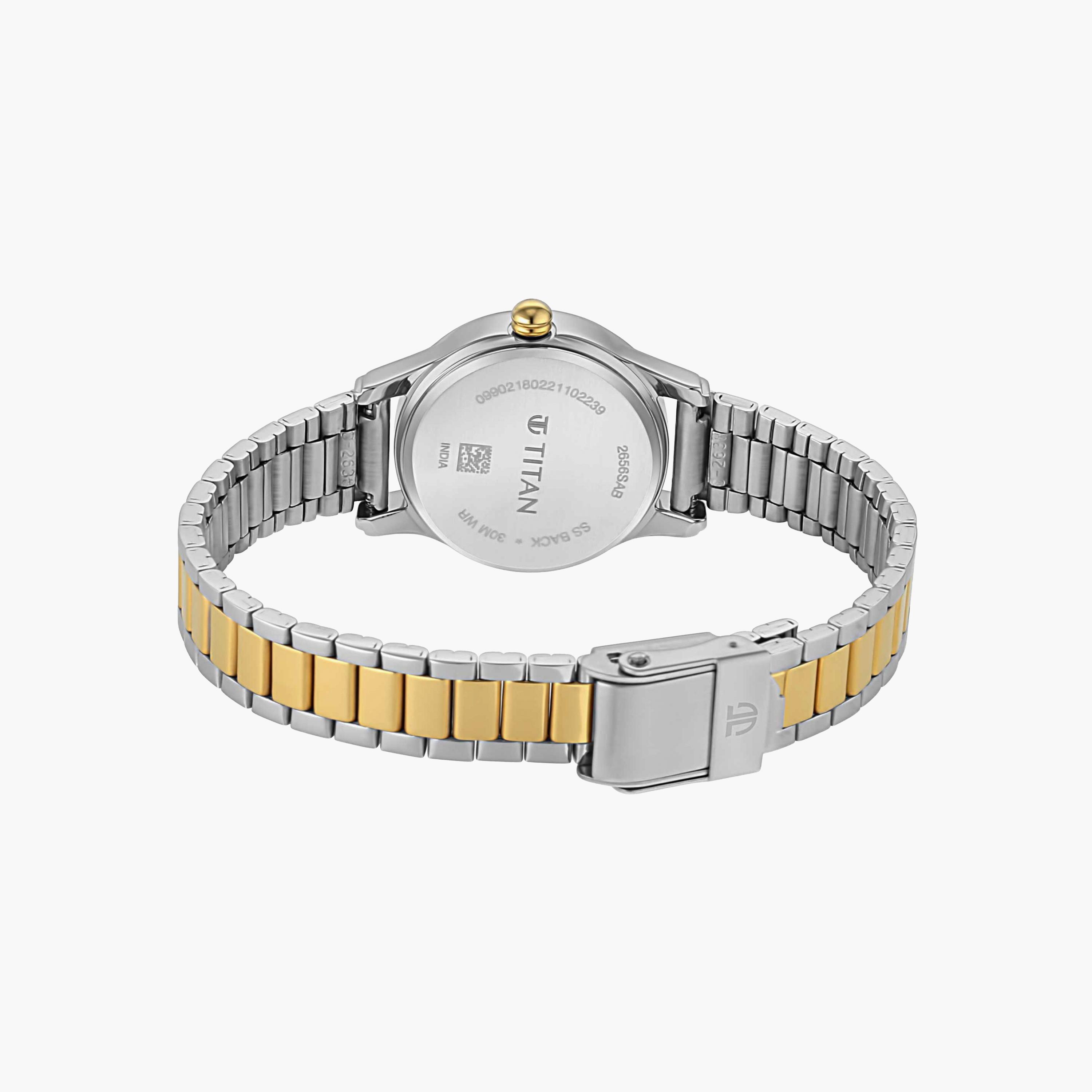 Titan Two-Tone Analogue Watch-women-watchesandjewellery-watches-image-2