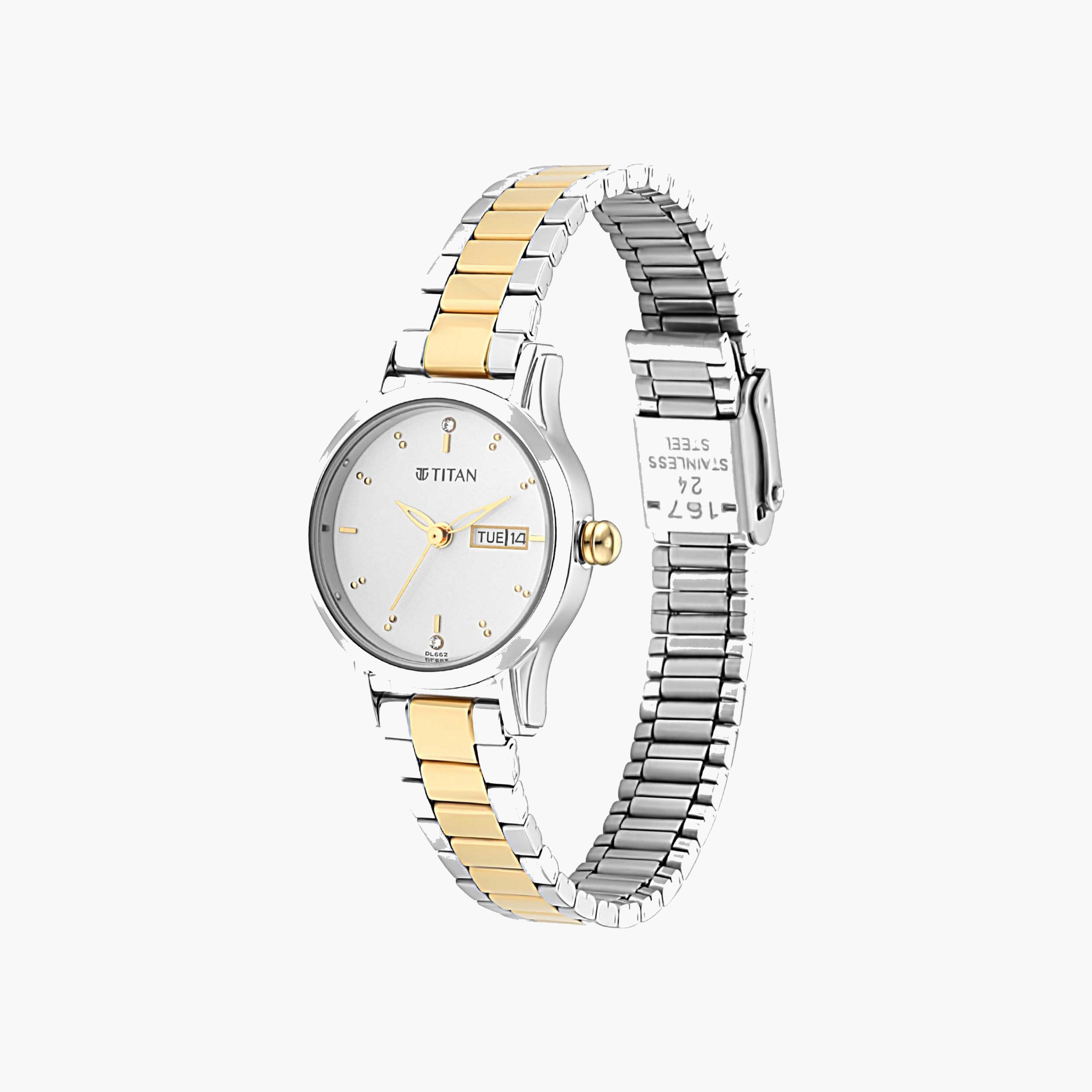 Titan Two-Tone Analogue Watch-women-watchesandjewellery-watches-image-4