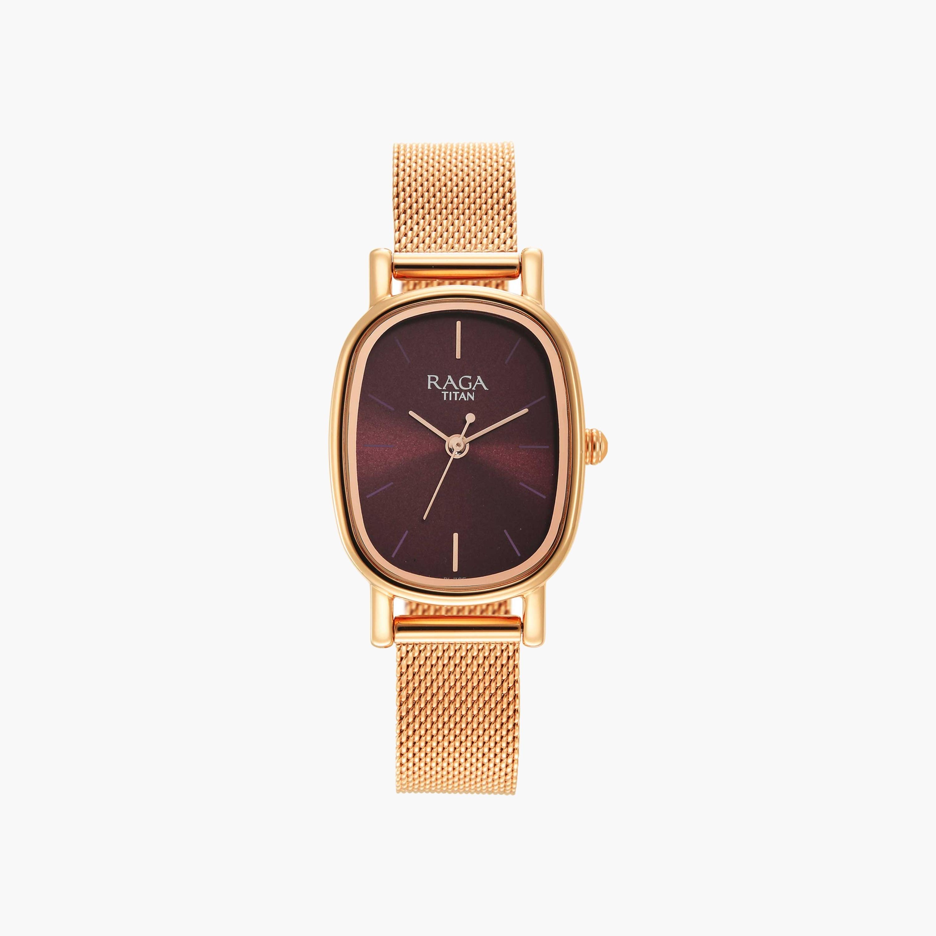 Titan Oval Mesh Strap Analogue Watch-women-watchesandjewellery-watches-image-1