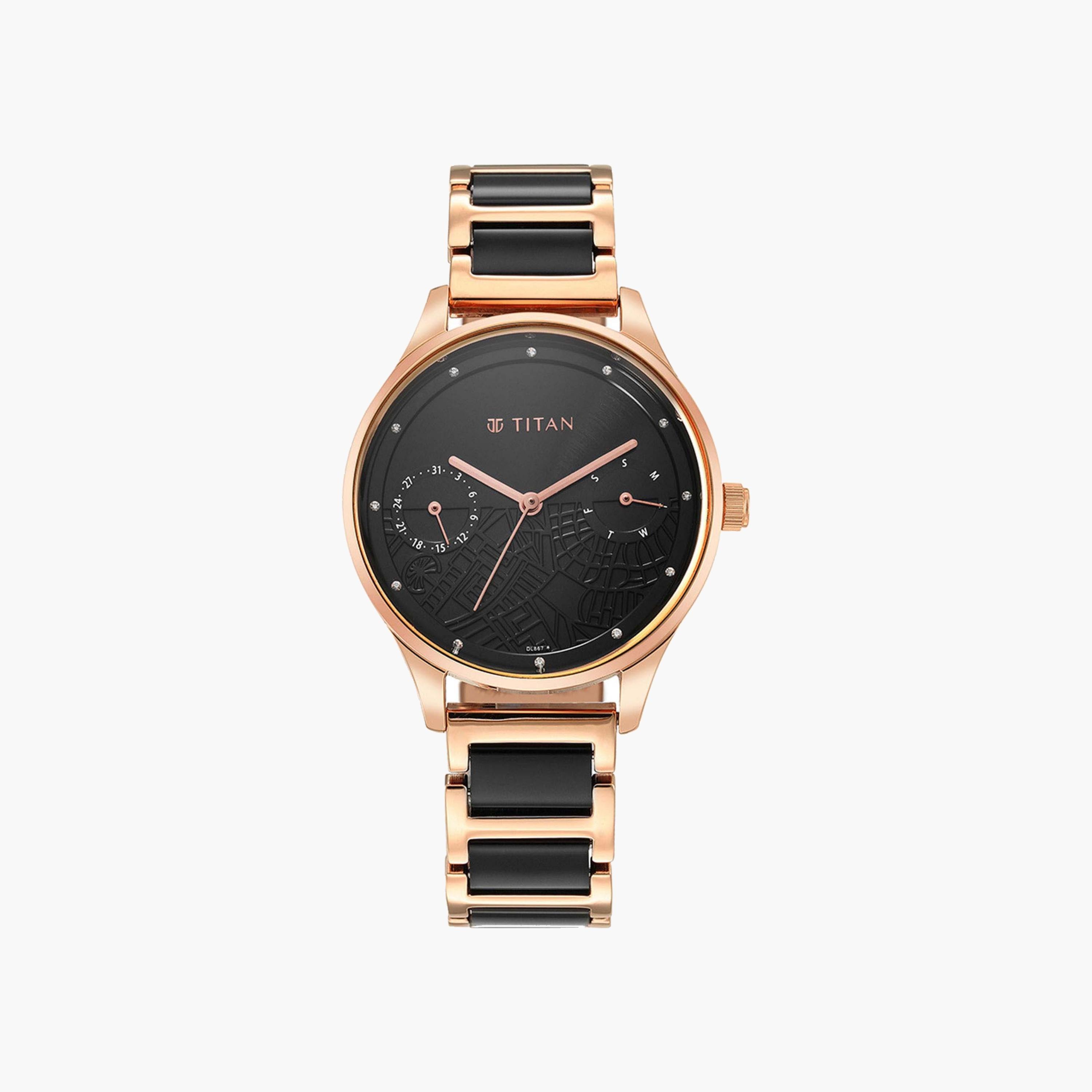 Titan Women's Dual Tone Analogue Watch-women-watchesandjewellery-watches-image-1