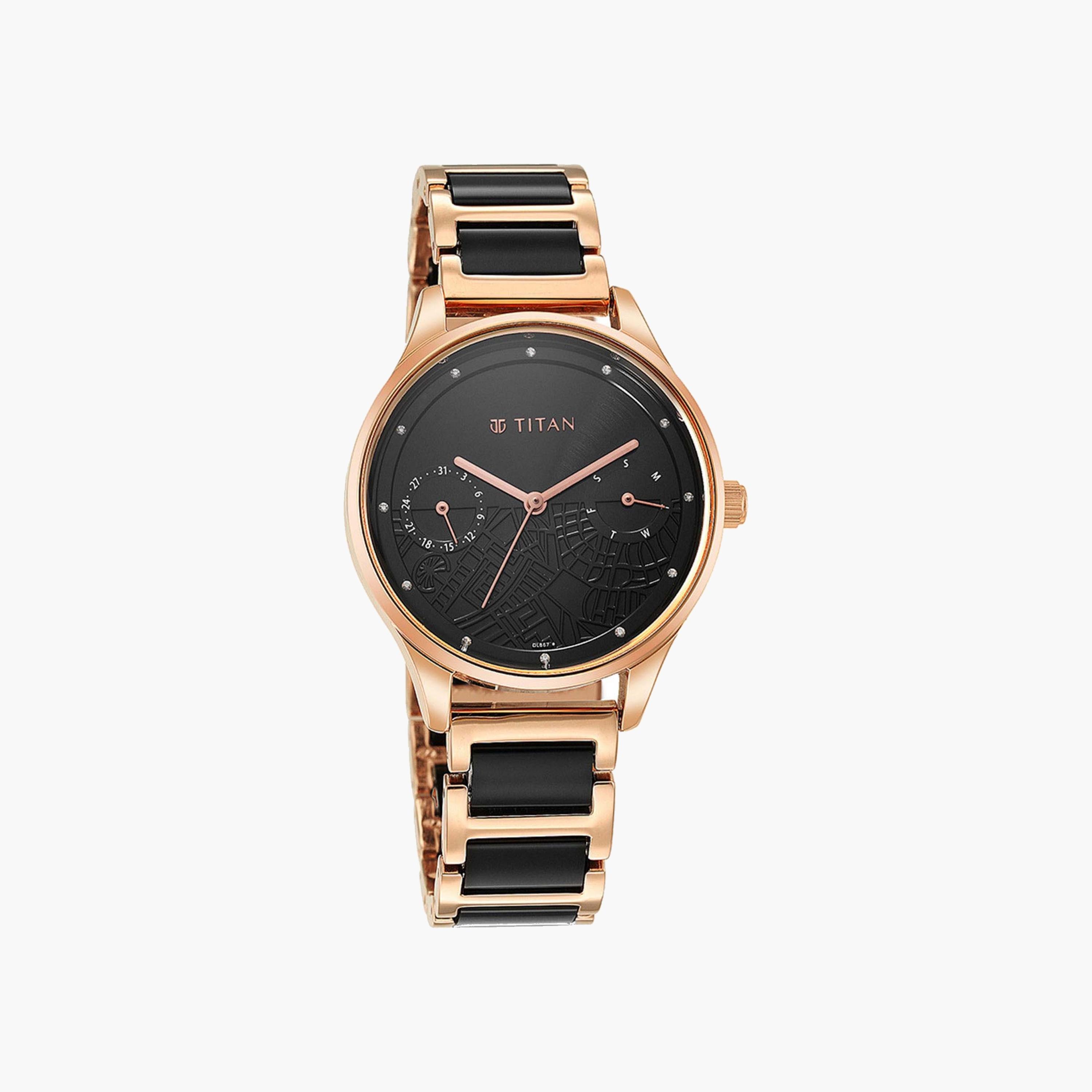 Titan Women's Dual Tone Analogue Watch-women-watchesandjewellery-watches-image-4