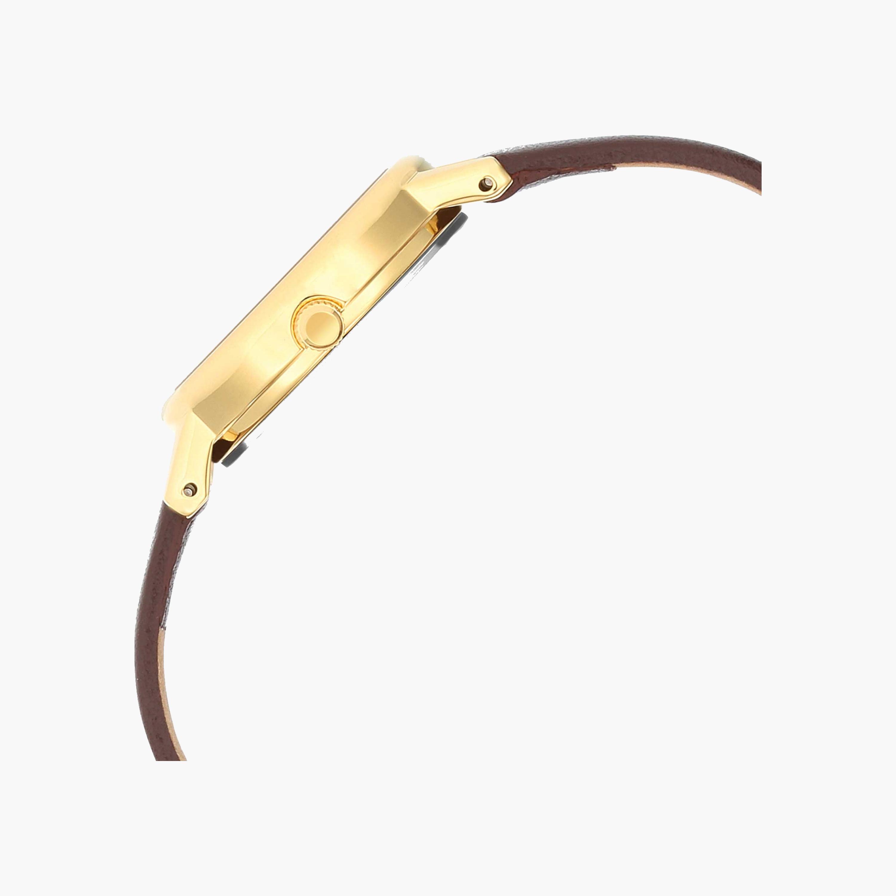 ساعة تيتان بعقارب وسوار جلدي للنساء-women-watchesandjewellery-watches-image-4