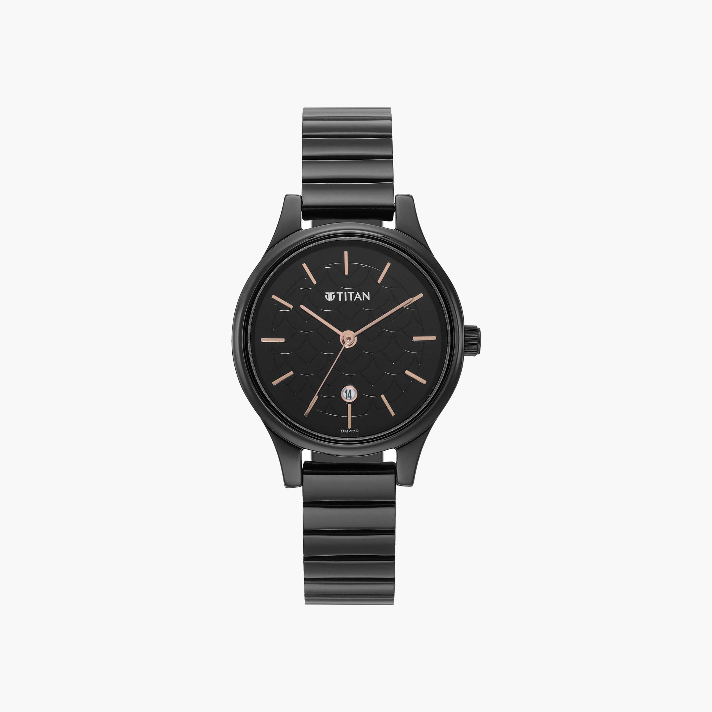 Titan Raga Textured Dial Metal Strap Watch-women-watchesandjewellery-watches-image-1