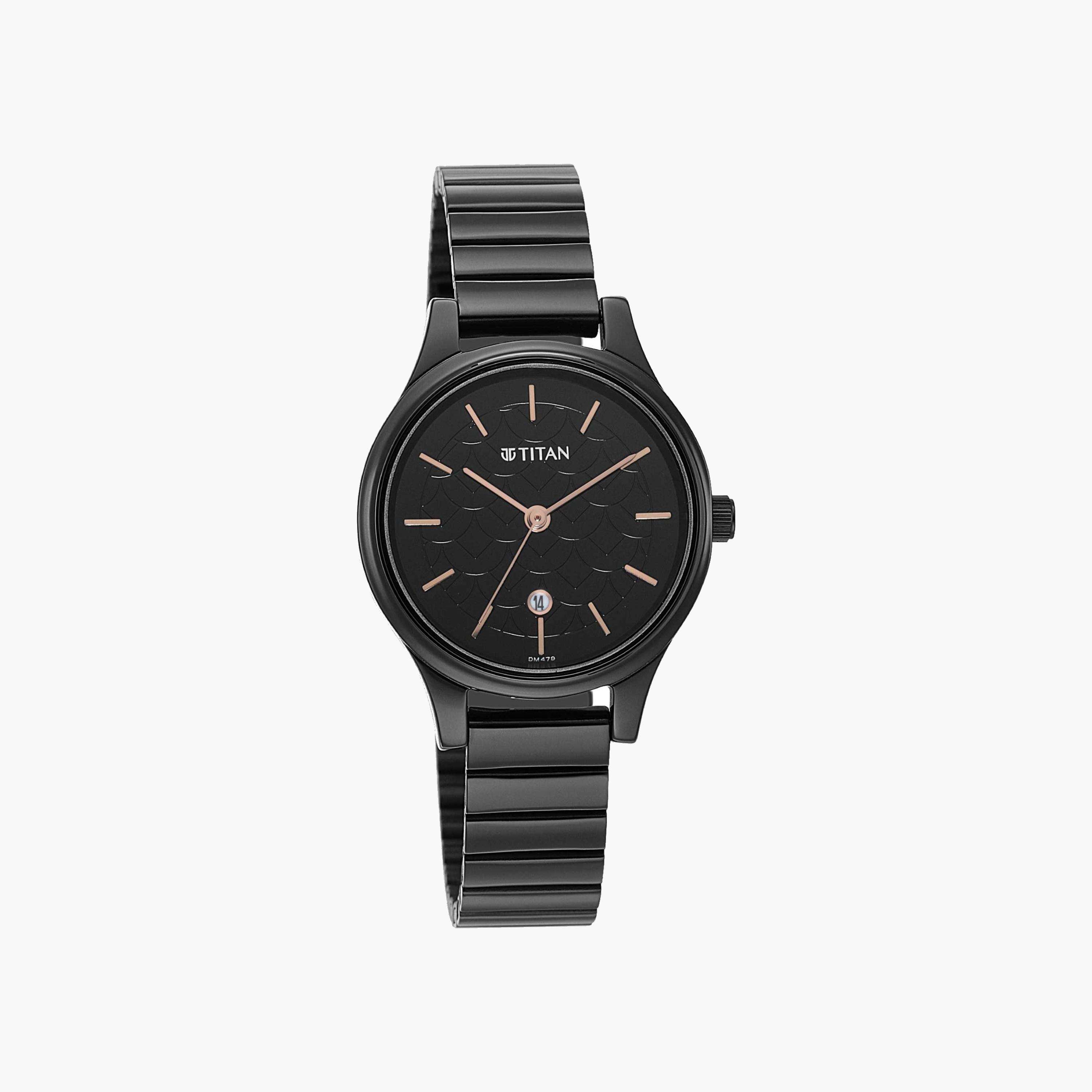 Titan Raga Textured Dial Metal Strap Watch-women-watchesandjewellery-watches-image-3