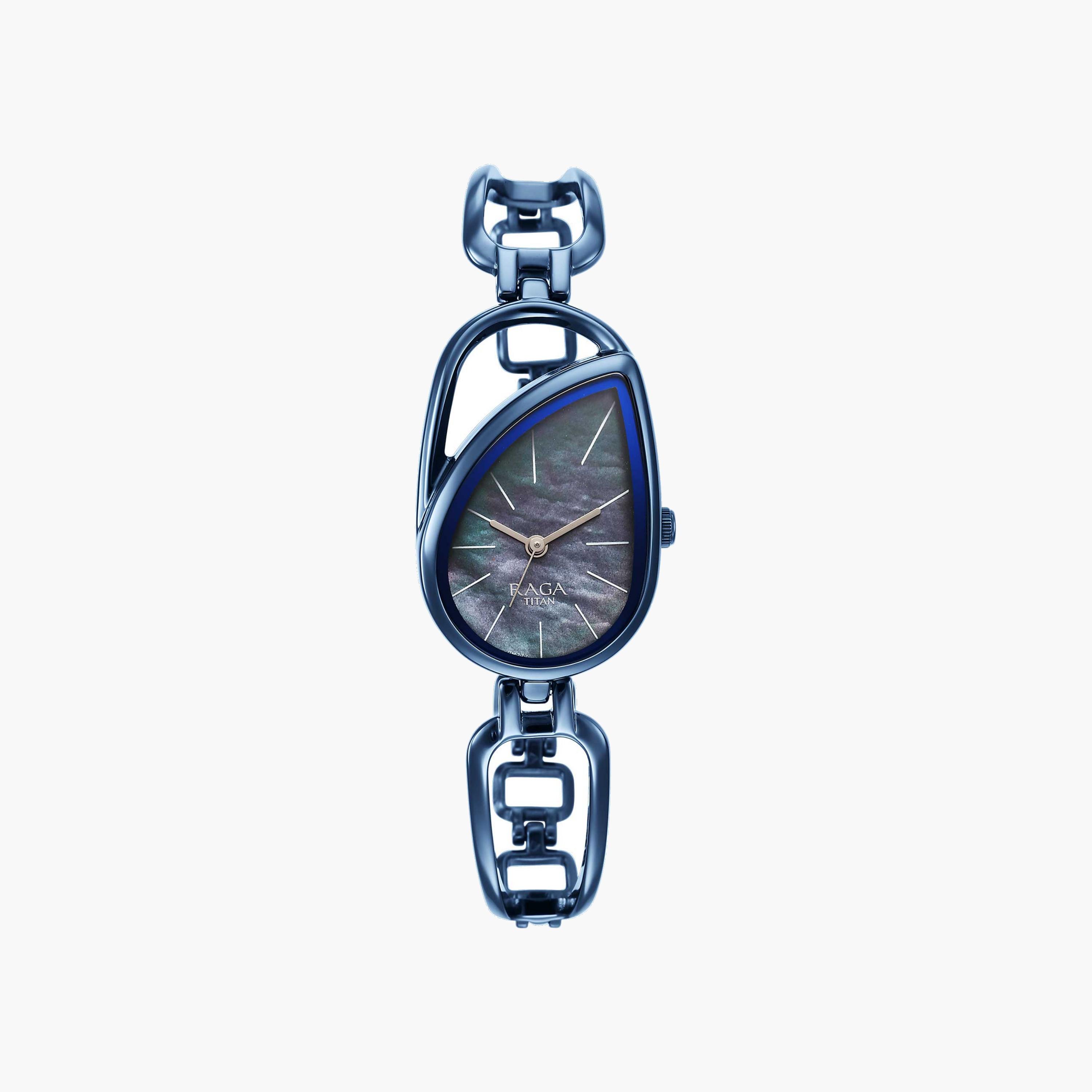 Titan Raga Teardrop Analog Watch with Chain Strap-women-watchesandjewellery-watches-image-1