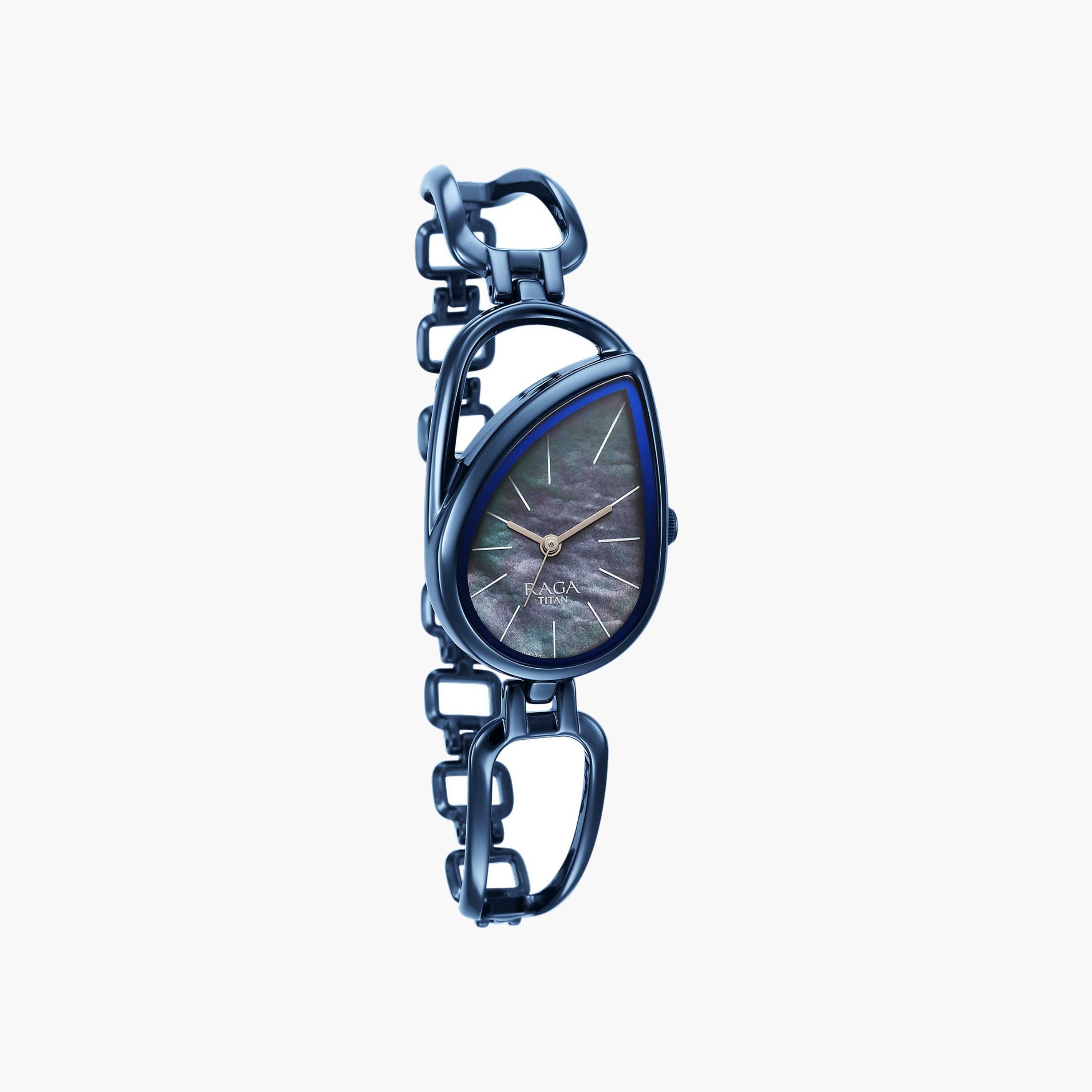 Titan Raga Teardrop Analog Watch with Chain Strap-women-watchesandjewellery-watches-image-2