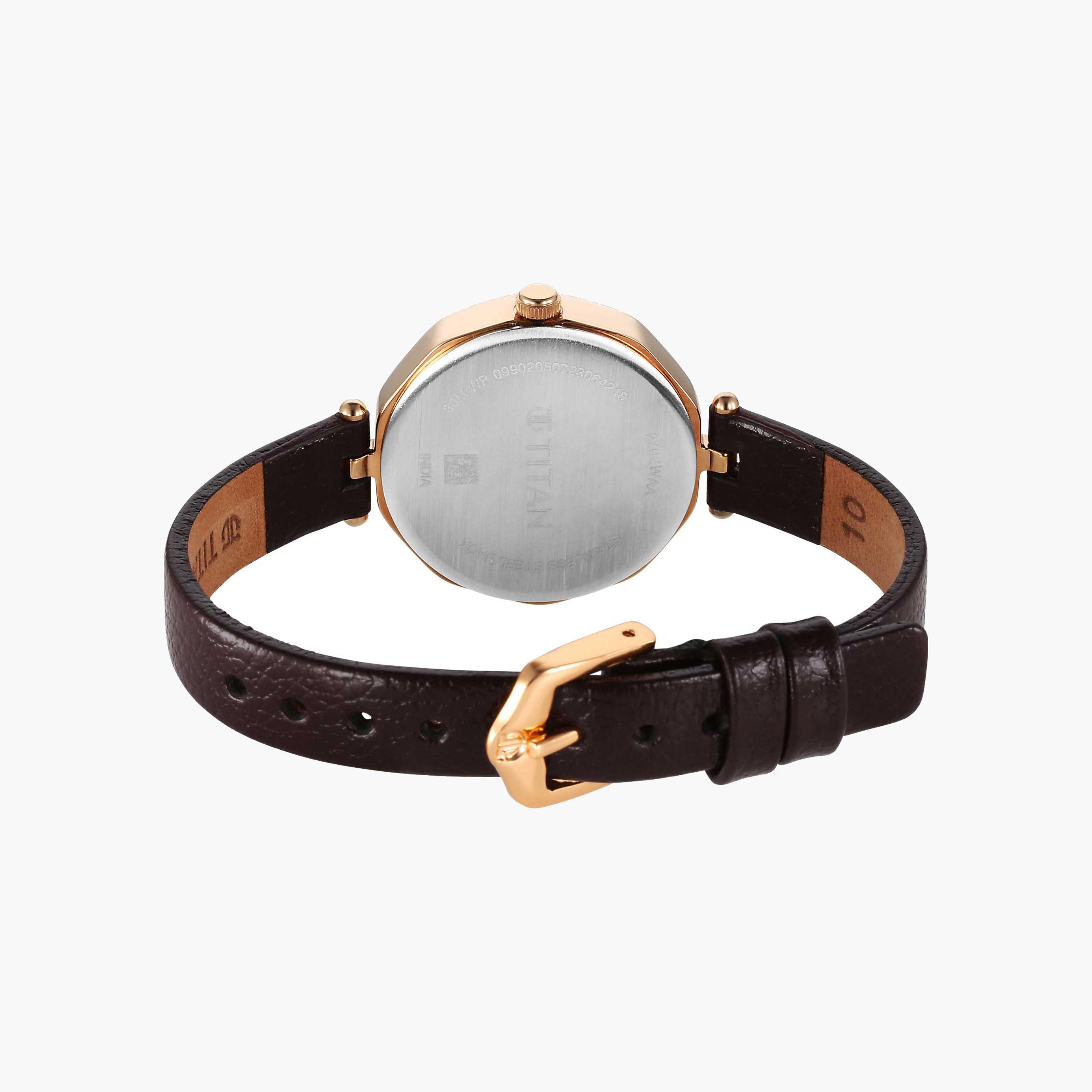 ساعة تيتان نسائية بمينا مزين بفراشة-women-watchesandjewellery-watches-image-2