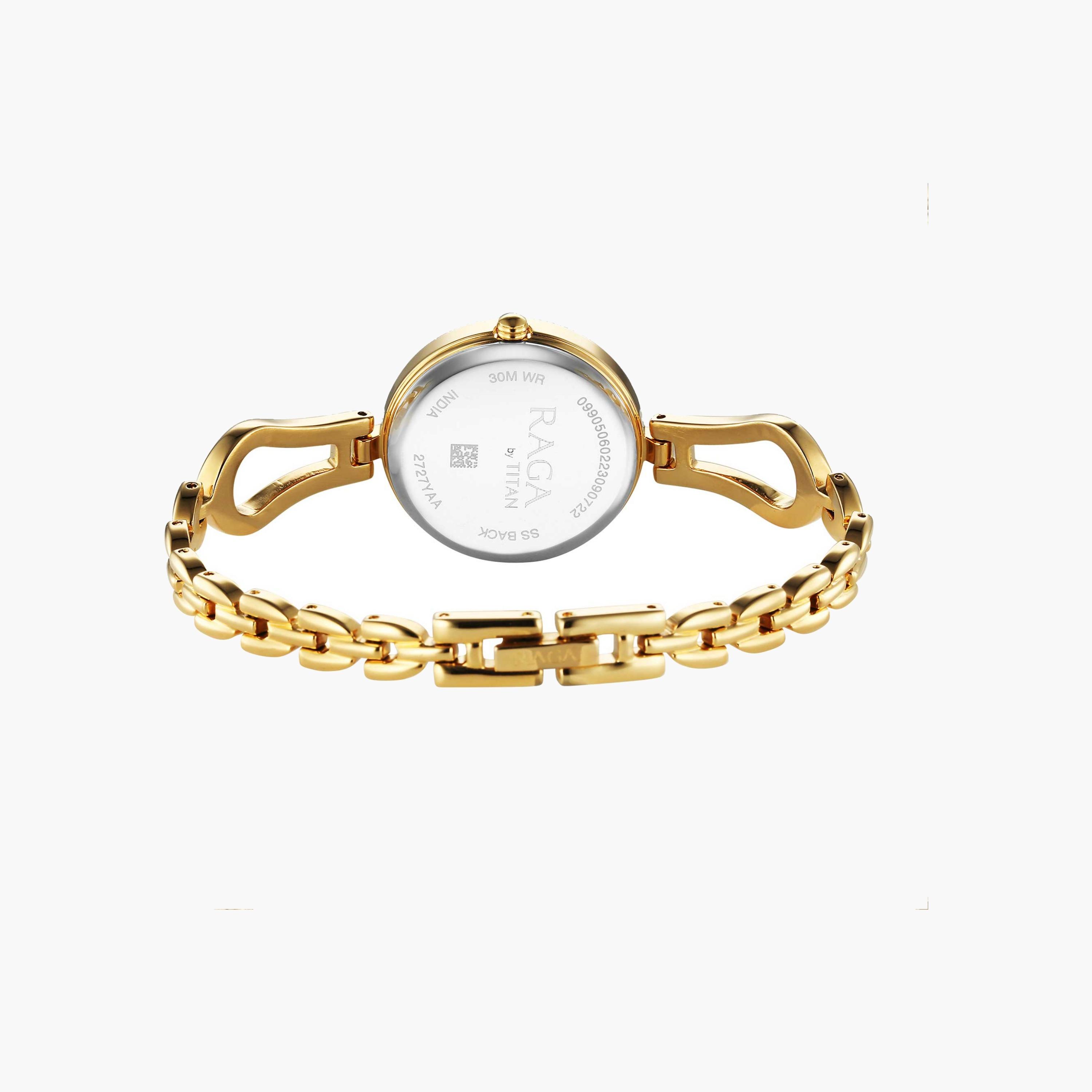 ساعة تيتان راجا بسوار معدني للنساء-women-watchesandjewellery-watches-image-3