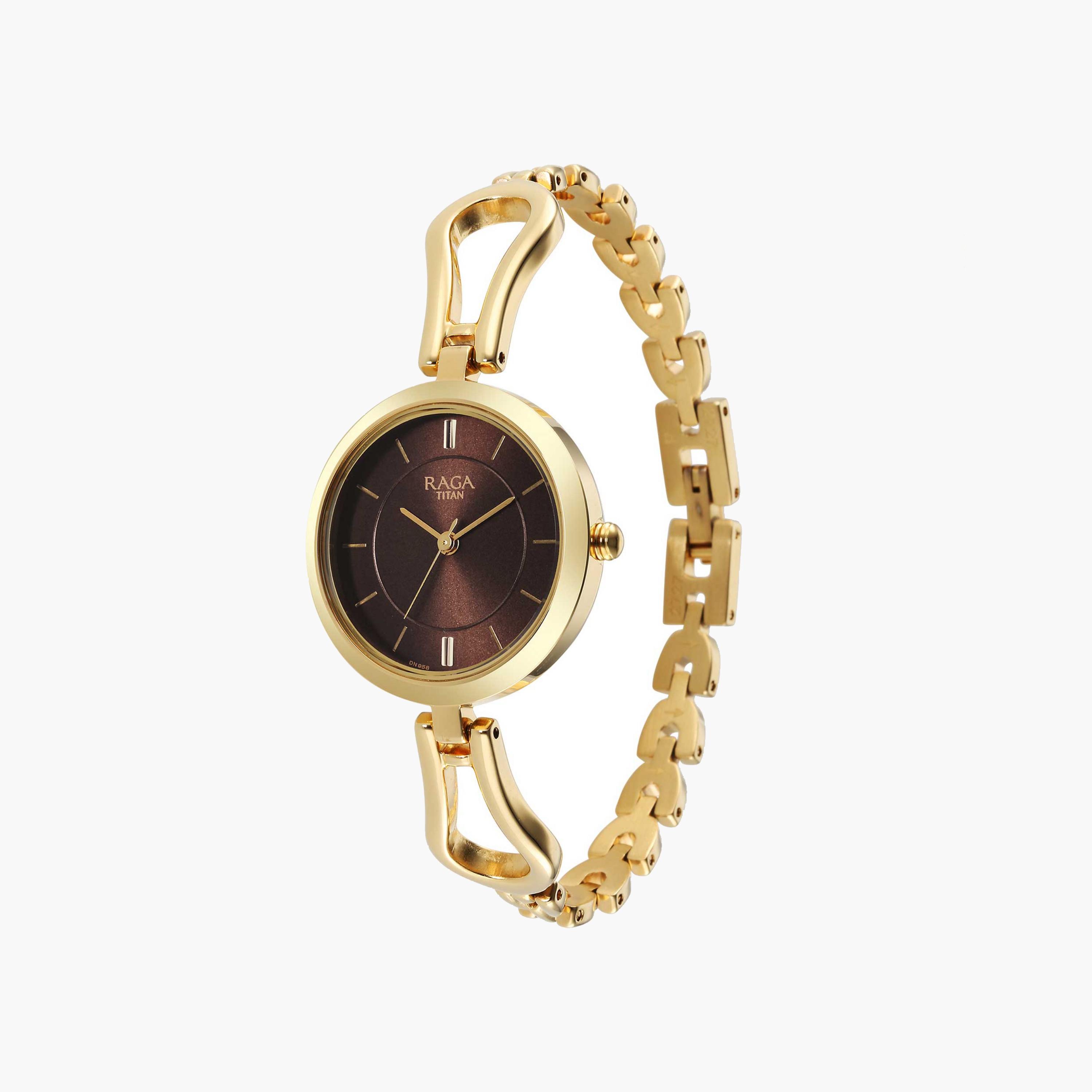 ساعة تيتان راجا بسوار معدني للنساء-women-watchesandjewellery-watches-image-4