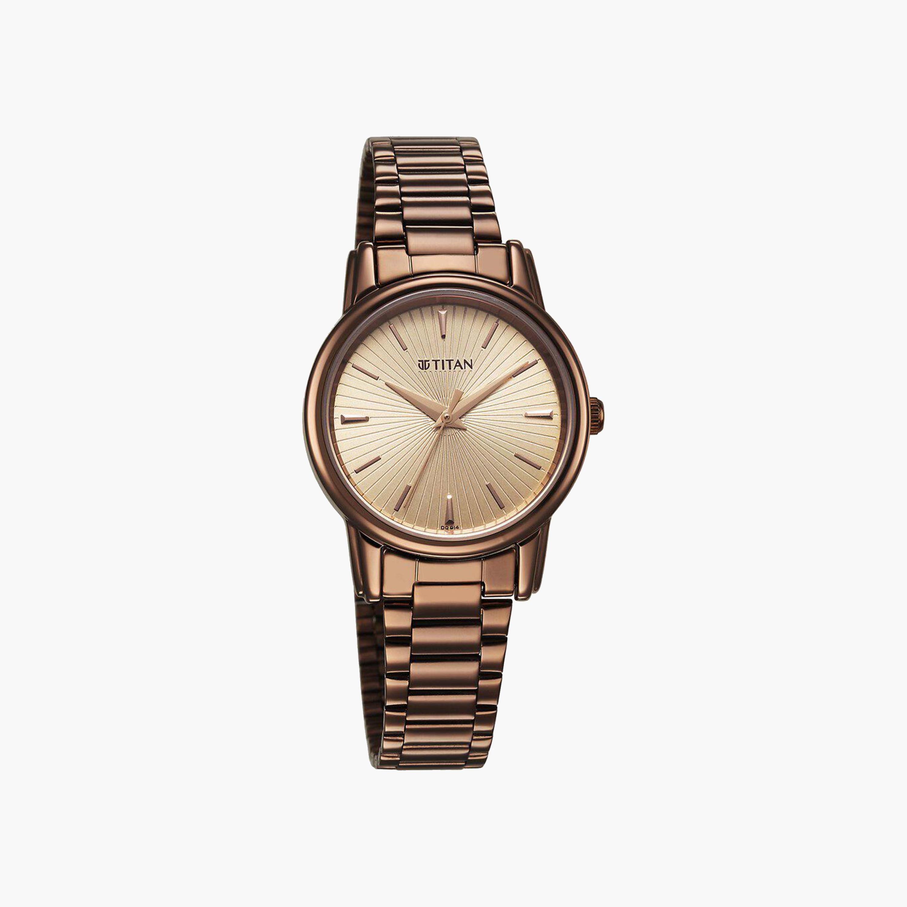 Titan Karishma Textured Dial Stainless Steel Watch-women-watchesandjewellery-watches-image-4