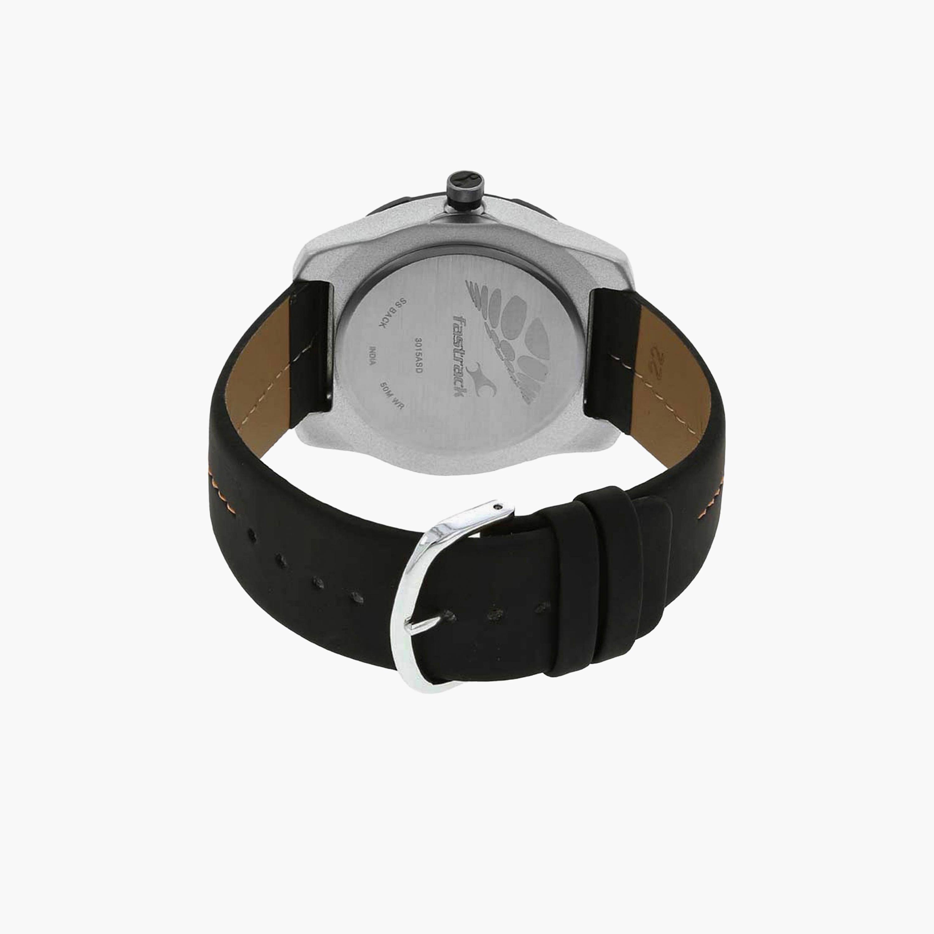 Fastrack Men's Analogue Leather Watch-men-watchesandjewellery-watches-image-4